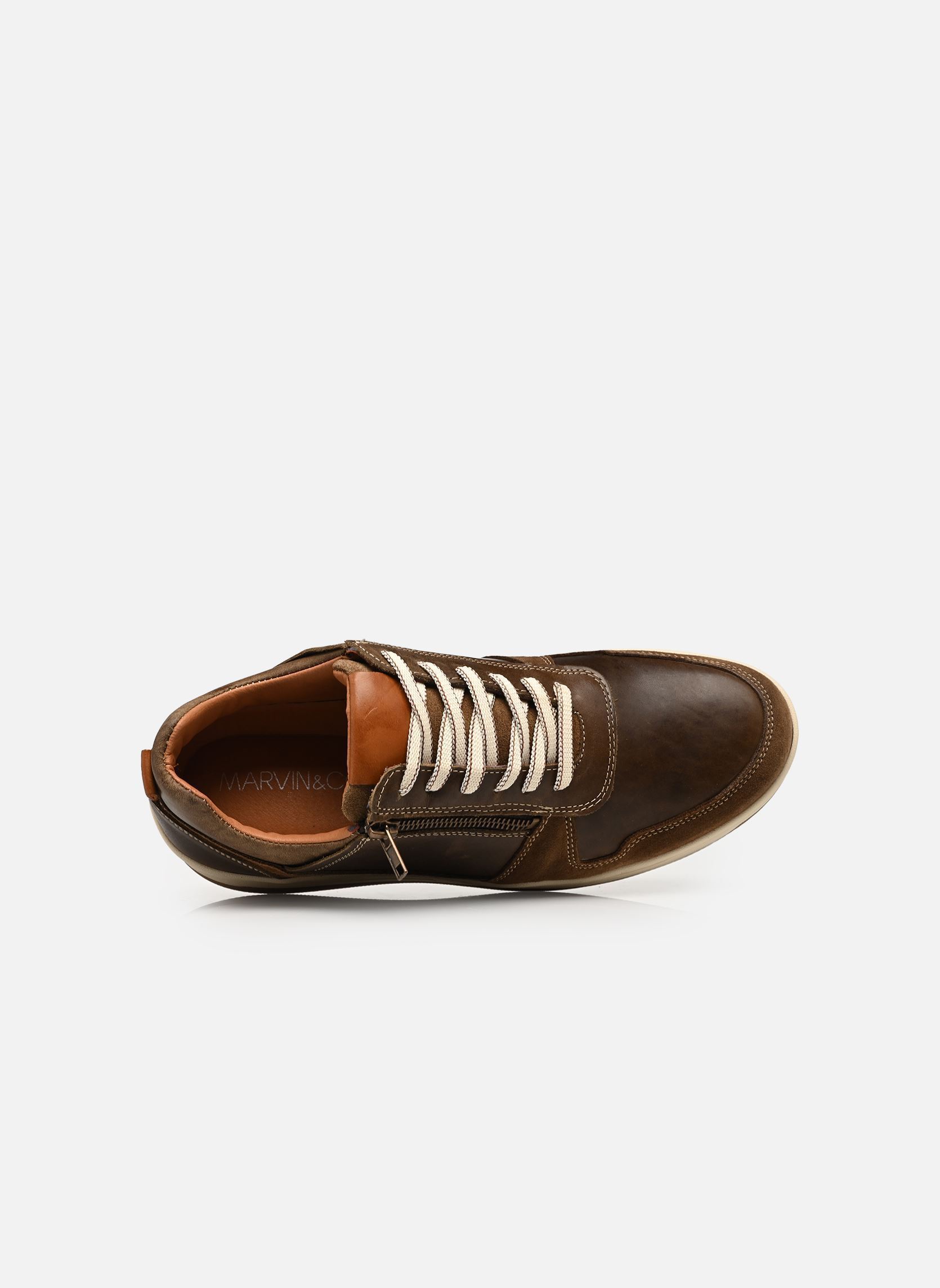 Lage sneakers WELONA heren bruin Marvin&Co Lage sneakers WELONA heren bruin Marron Kaki