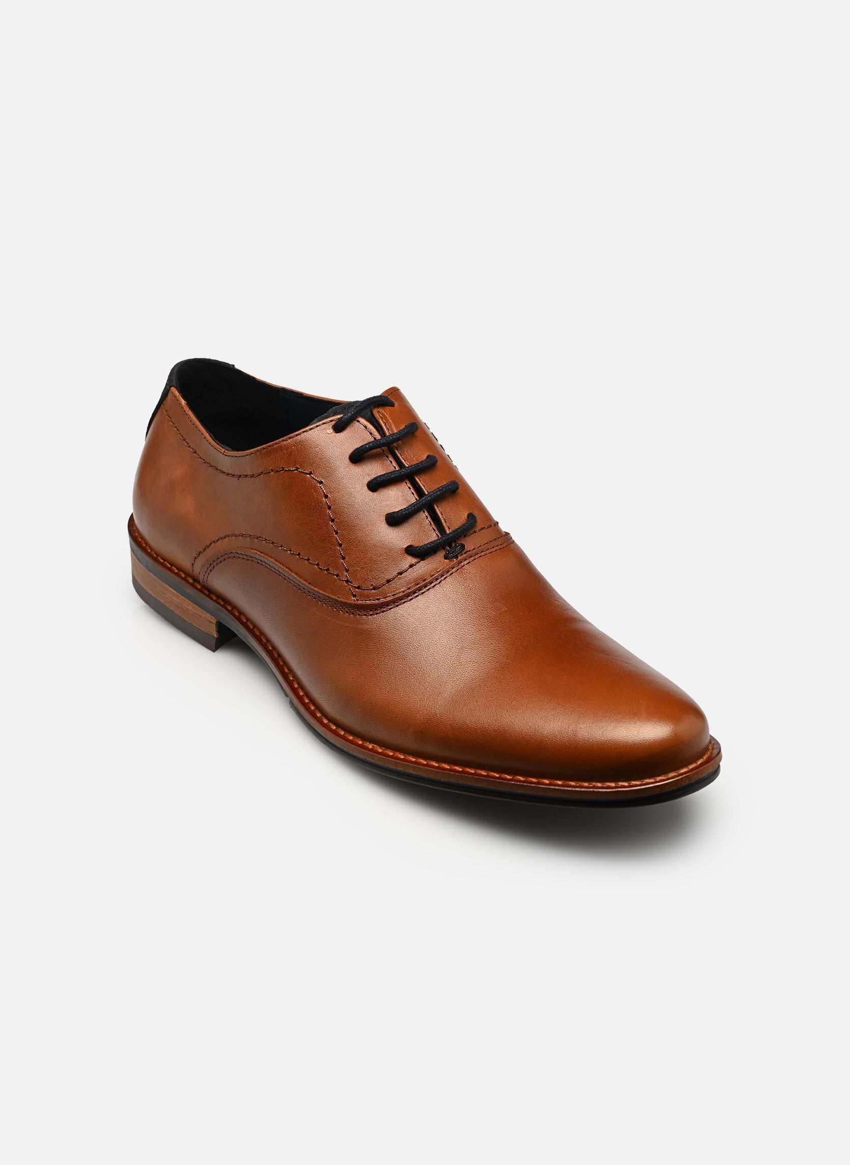 Derby schoenen WAXAM heren bruin Marvin&Co Derby schoenen WAXAM heren bruin Cognac