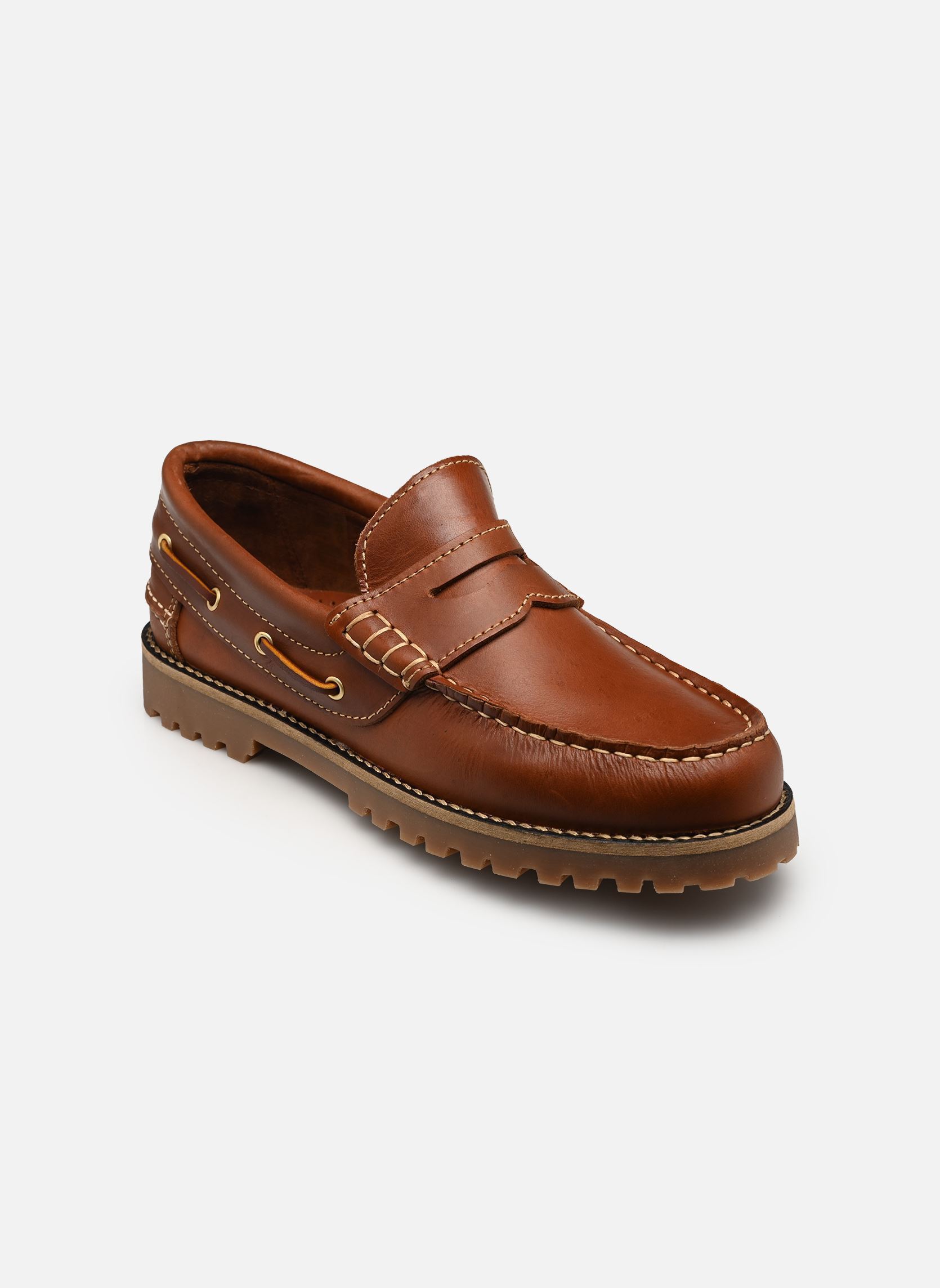 Bootschoenen SUBITWO heren bruin Marvin&Co Bootschoenen SUBITWO heren bruin Cognac