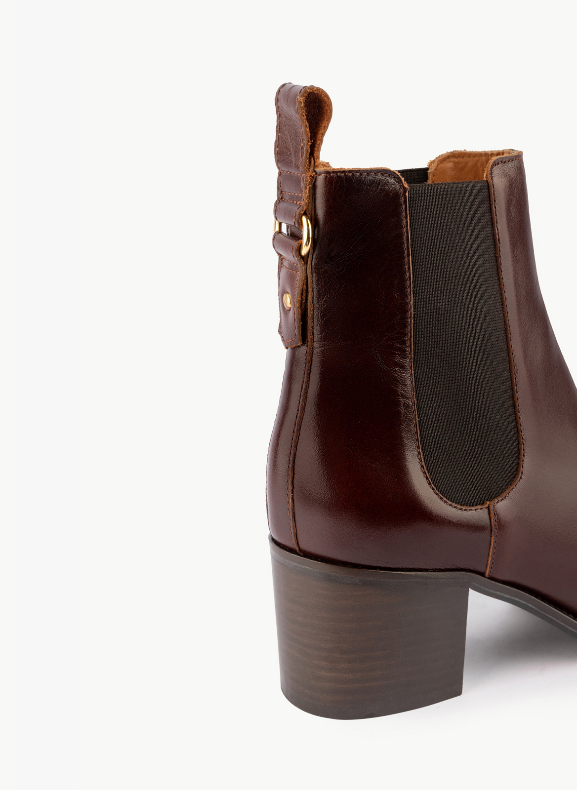 Bottines basses Bottine Géraldine - Whisky femme marron Maison Toufet Bottines basses Bottine Géraldine - Whisky femme marron Cognac