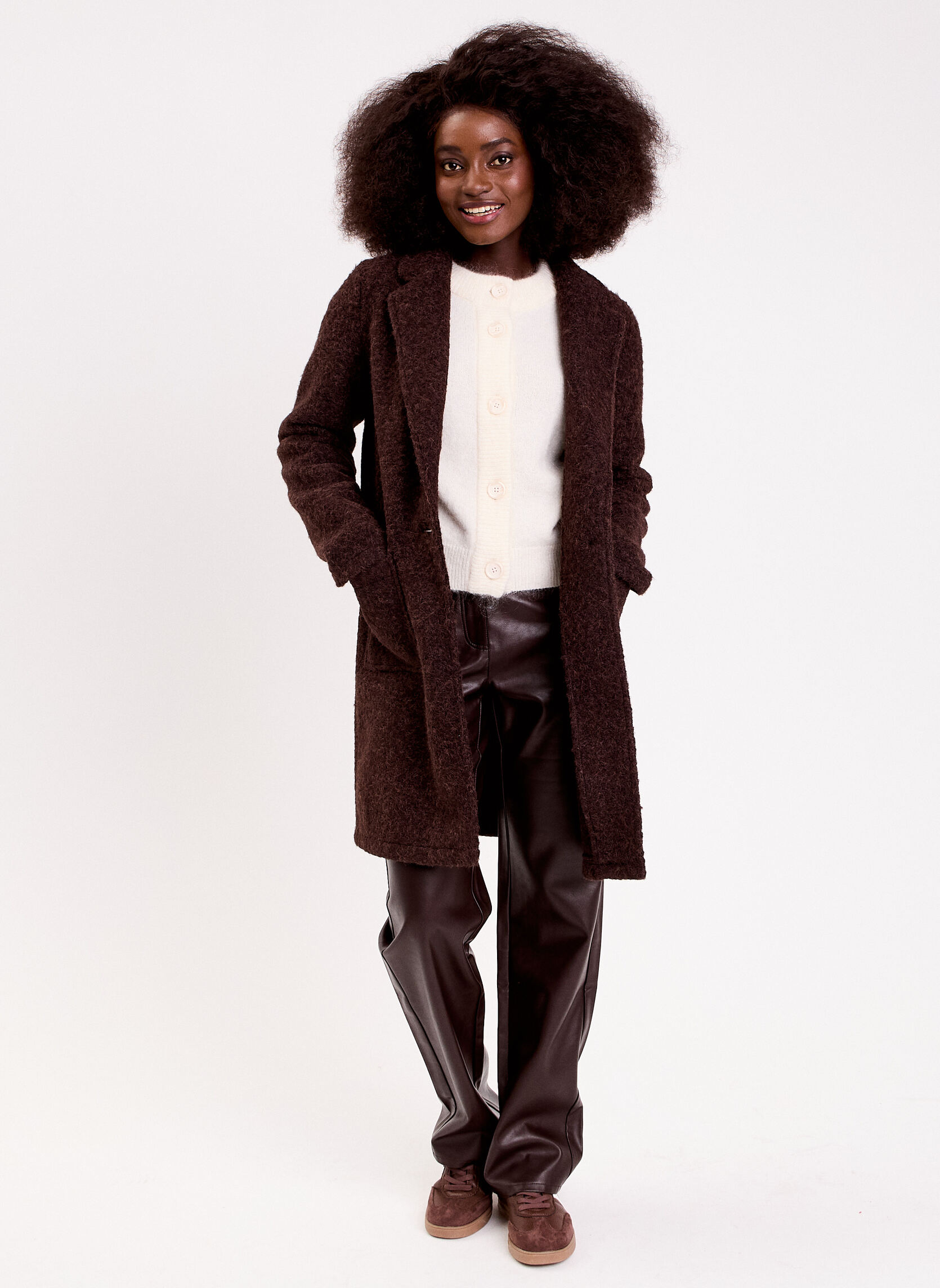 Gilets CANADAMO femme blanc Cache Cache Gilets CANADAMO femme blanc Blanc