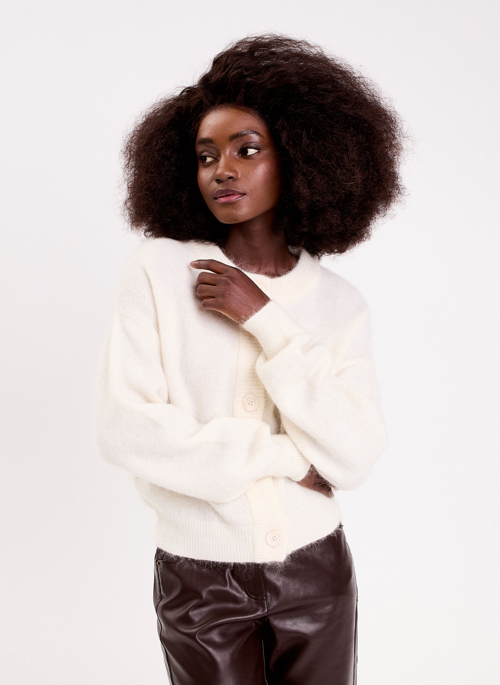 Gilets CANADAMO femme blanc Cache Cache Gilets CANADAMO femme blanc Blanc