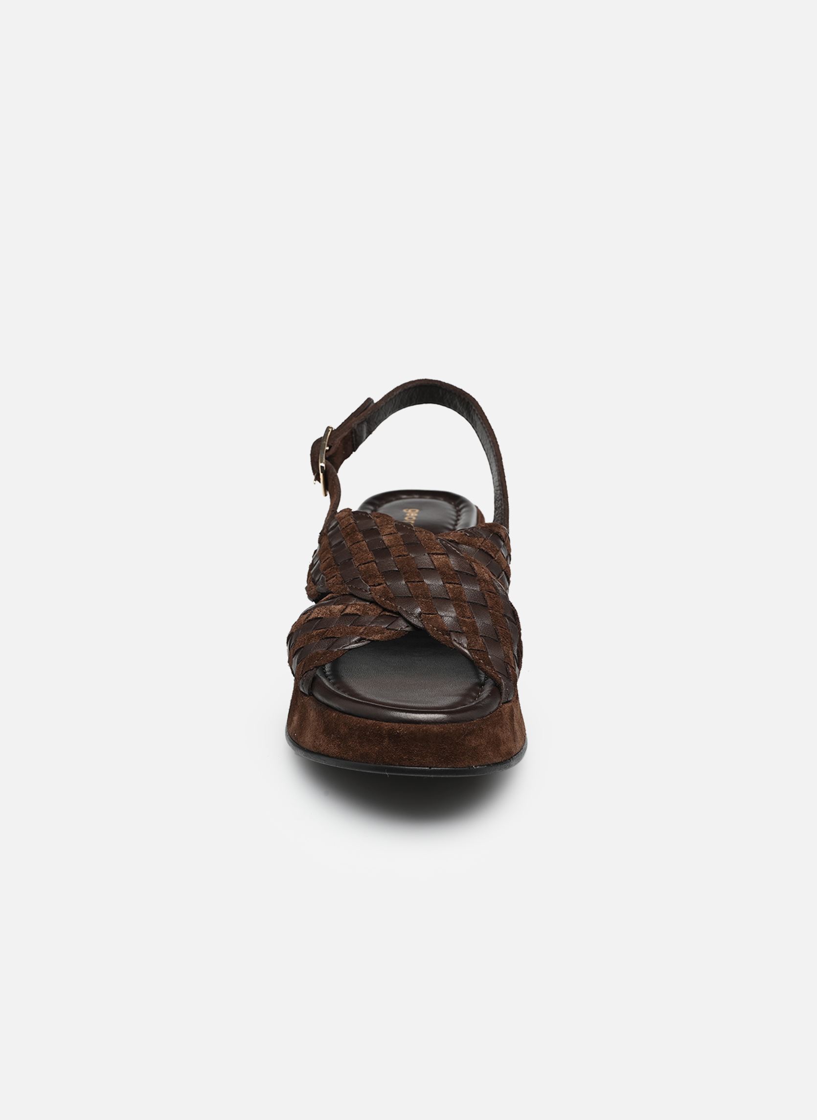 Sandales compensées et plateformes Milan femme marron Georgia Rose Sandales compensées et plateformes Milan femme marron COGNAC