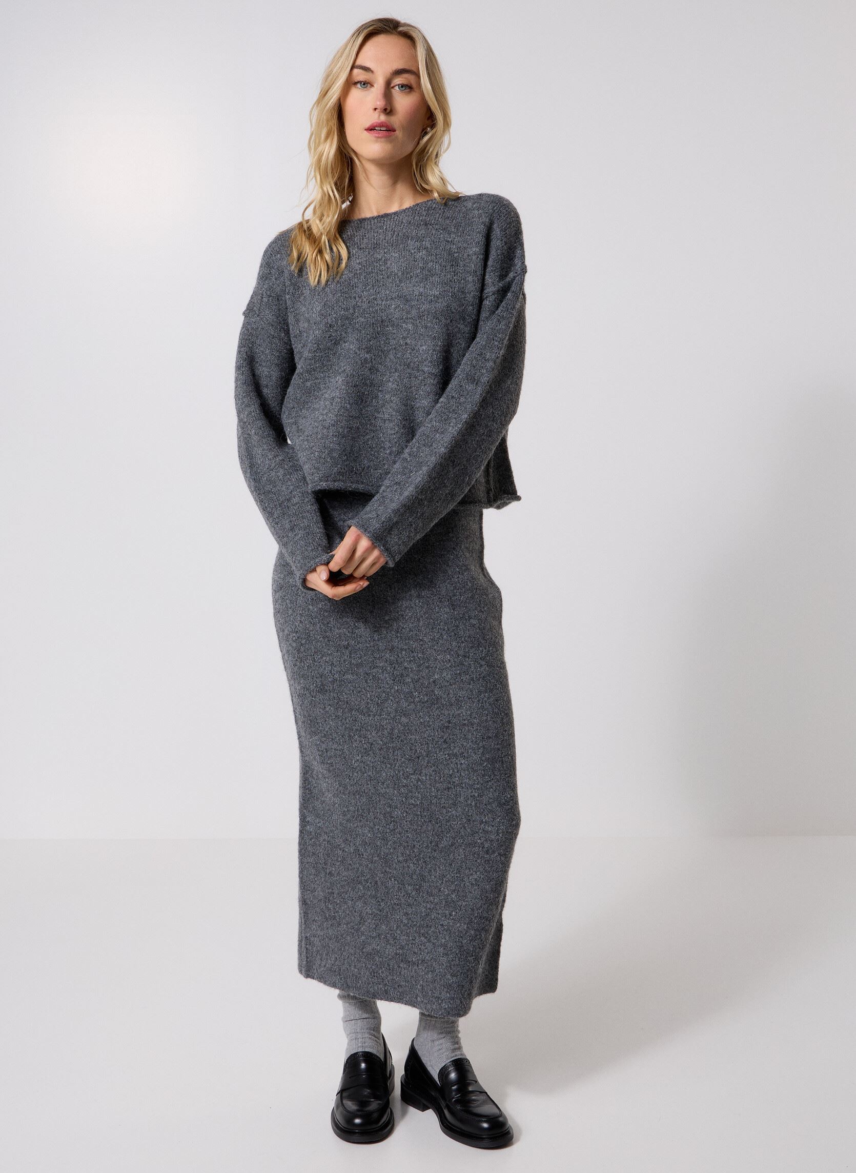 Pulls Tamino femme gris Grace & Mila Pulls Tamino femme gris Anthracite
