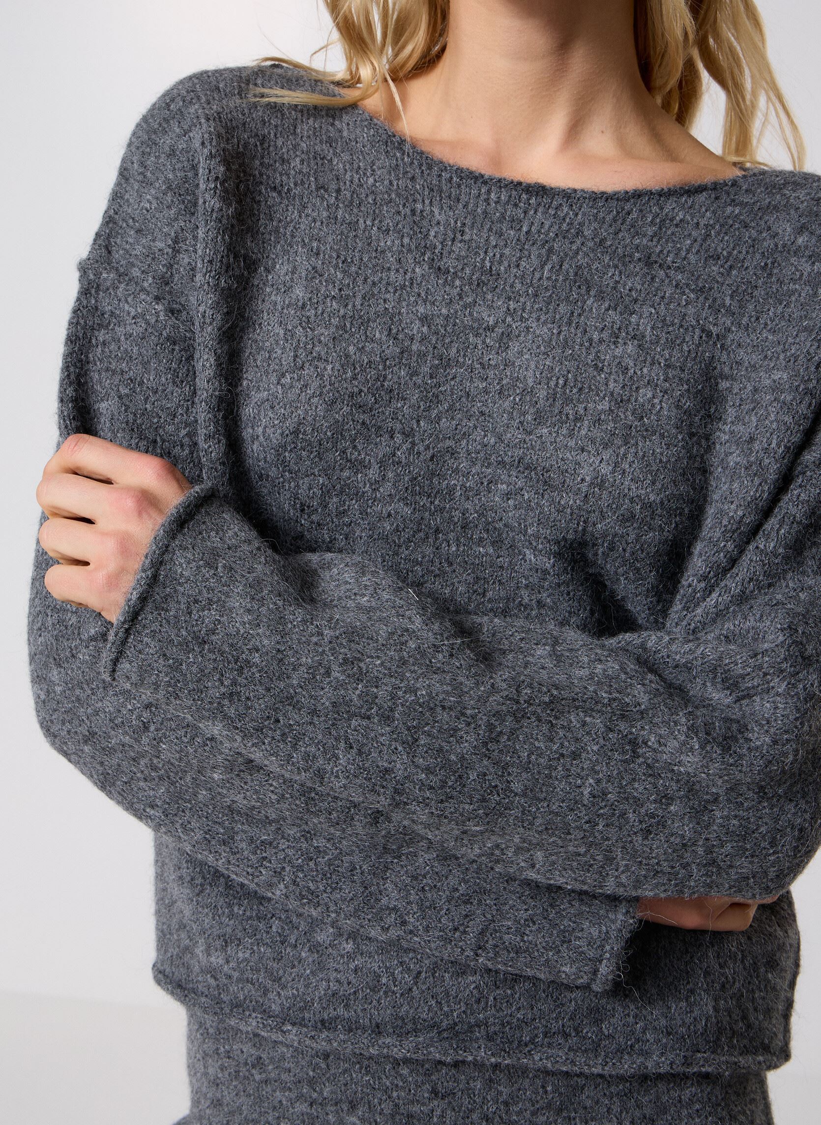 Pulls Tamino femme gris Grace & Mila Pulls Tamino femme gris Anthracite