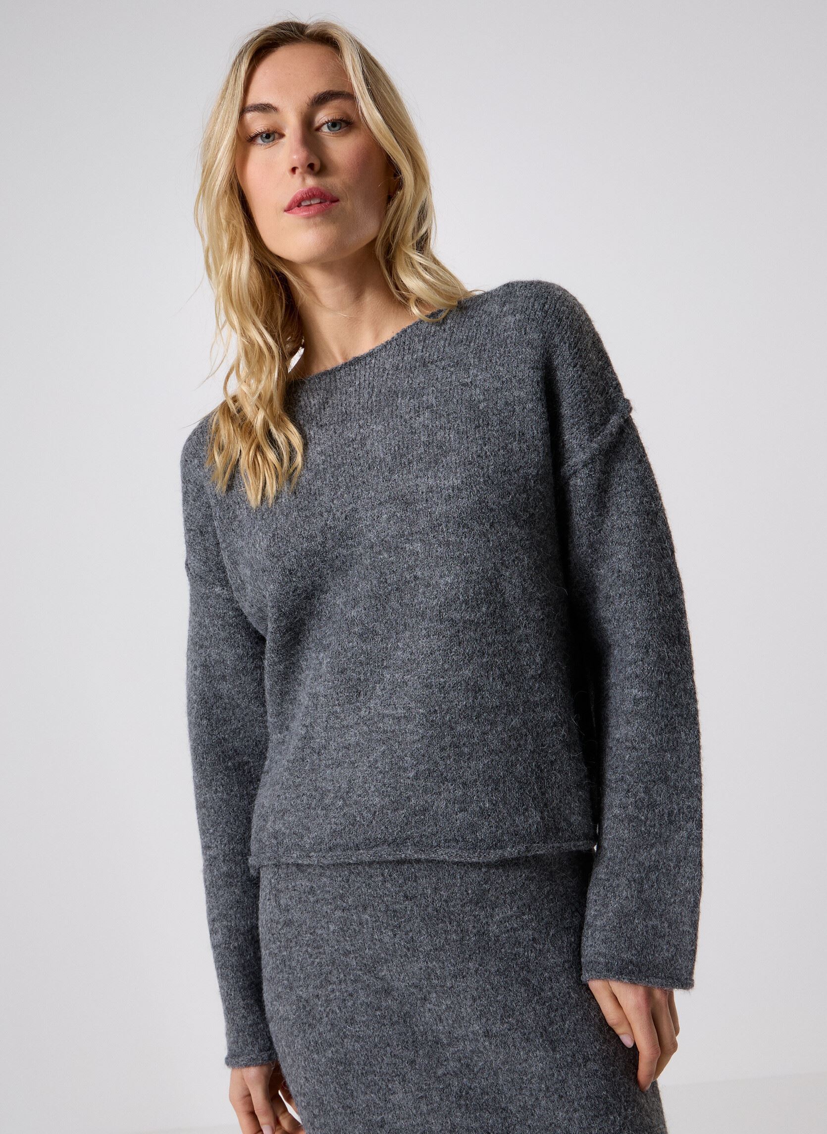 Pulls Tamino femme gris Grace & Mila Pulls Tamino femme gris Anthracite