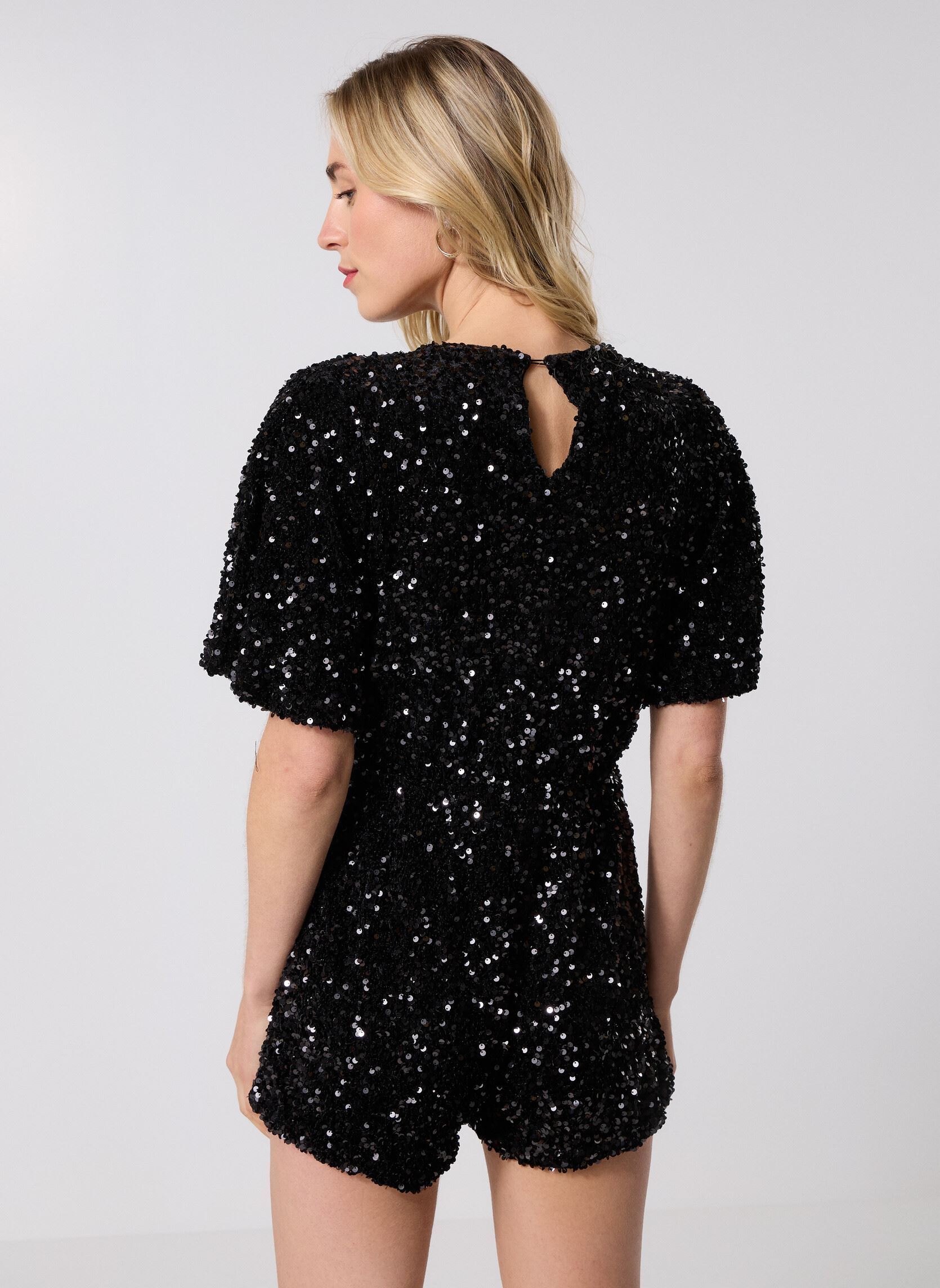 Korte broekpak Thalassa dames zwart Grace & Mila Korte broekpak Thalassa dames zwart NOIR