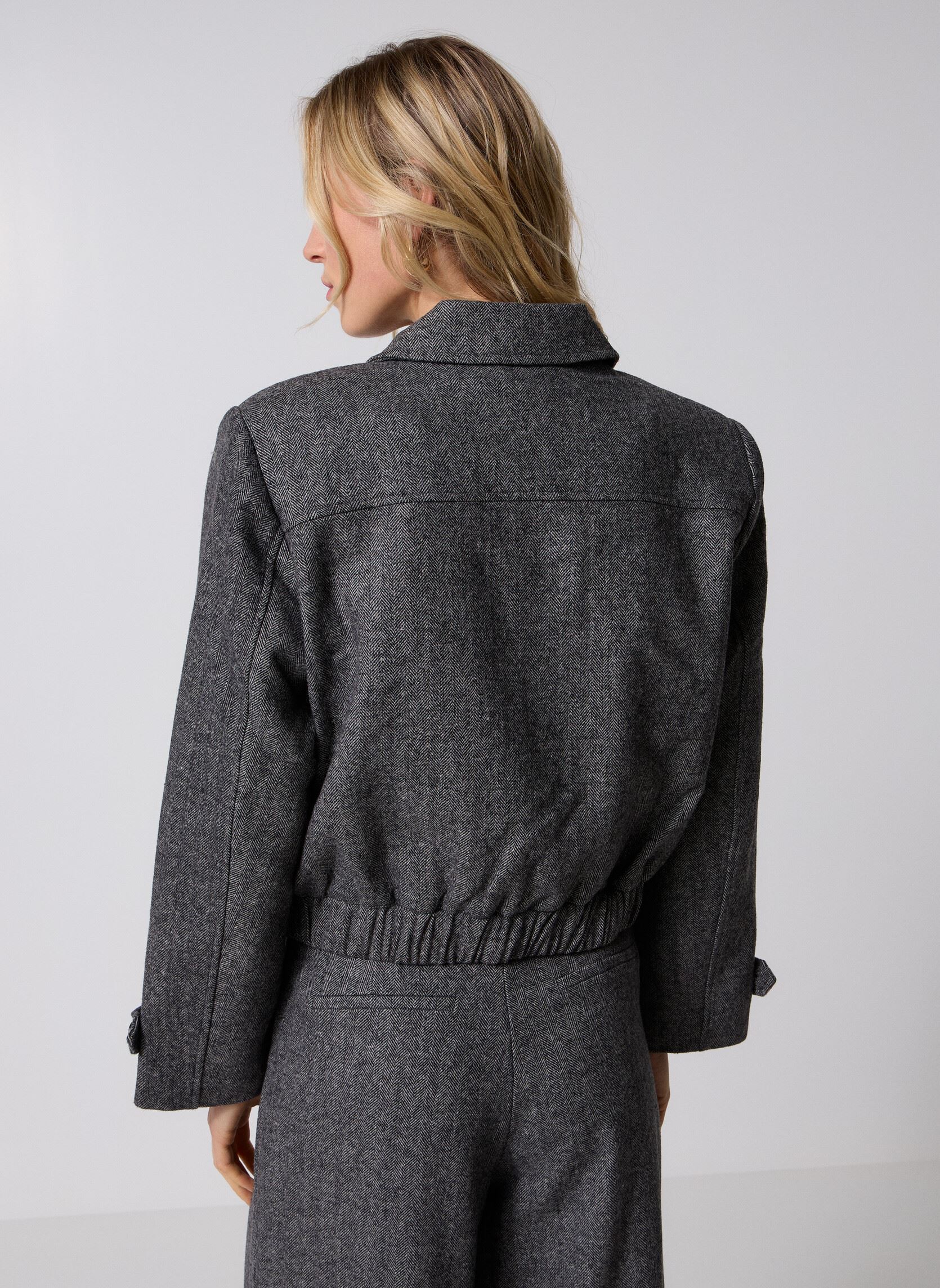Jassen Tiffany dames grijs Grace & Mila Jassen Tiffany dames grijs Anthracite
