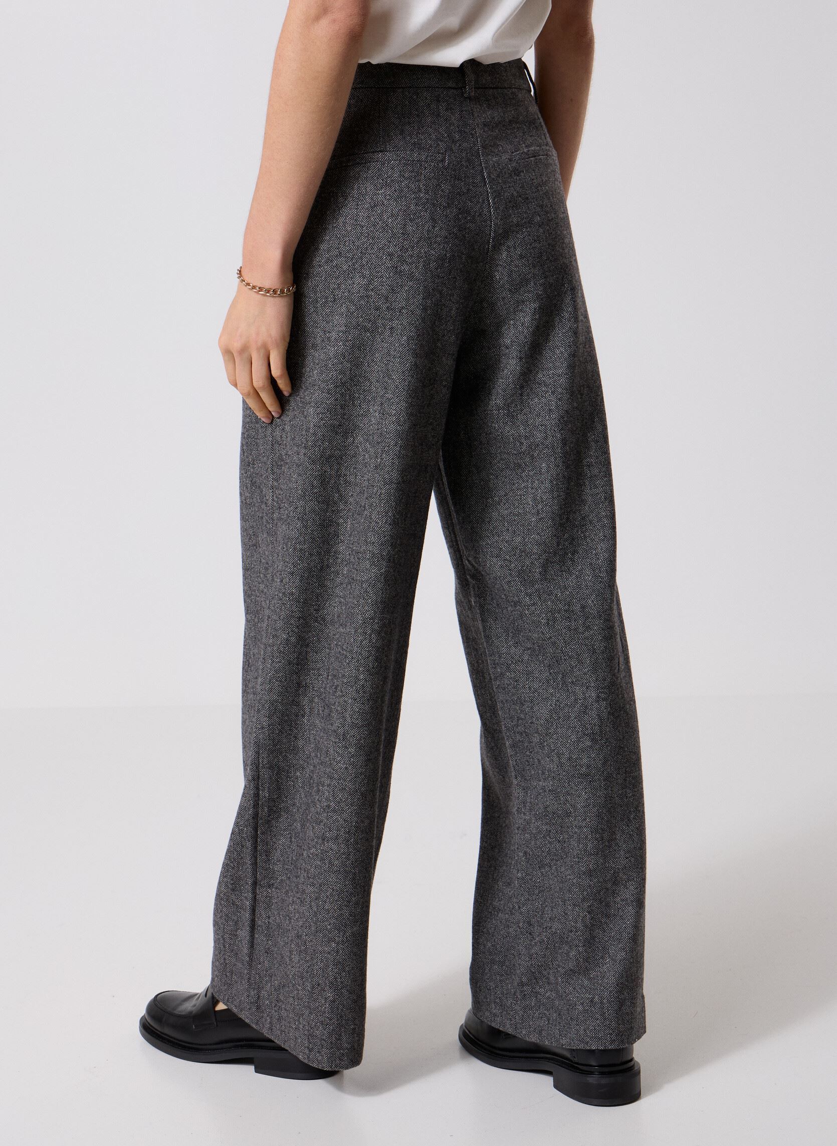 Pantalones de traje Times mujer gris Grace & Mila Pantalones de traje Times mujer gris Anthracite