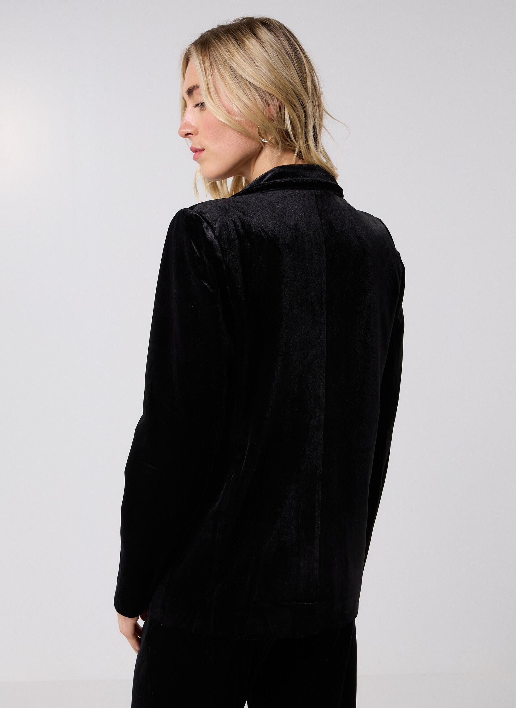 Blazer Tofu dames zwart Grace & Mila Blazer Tofu dames zwart NOIR