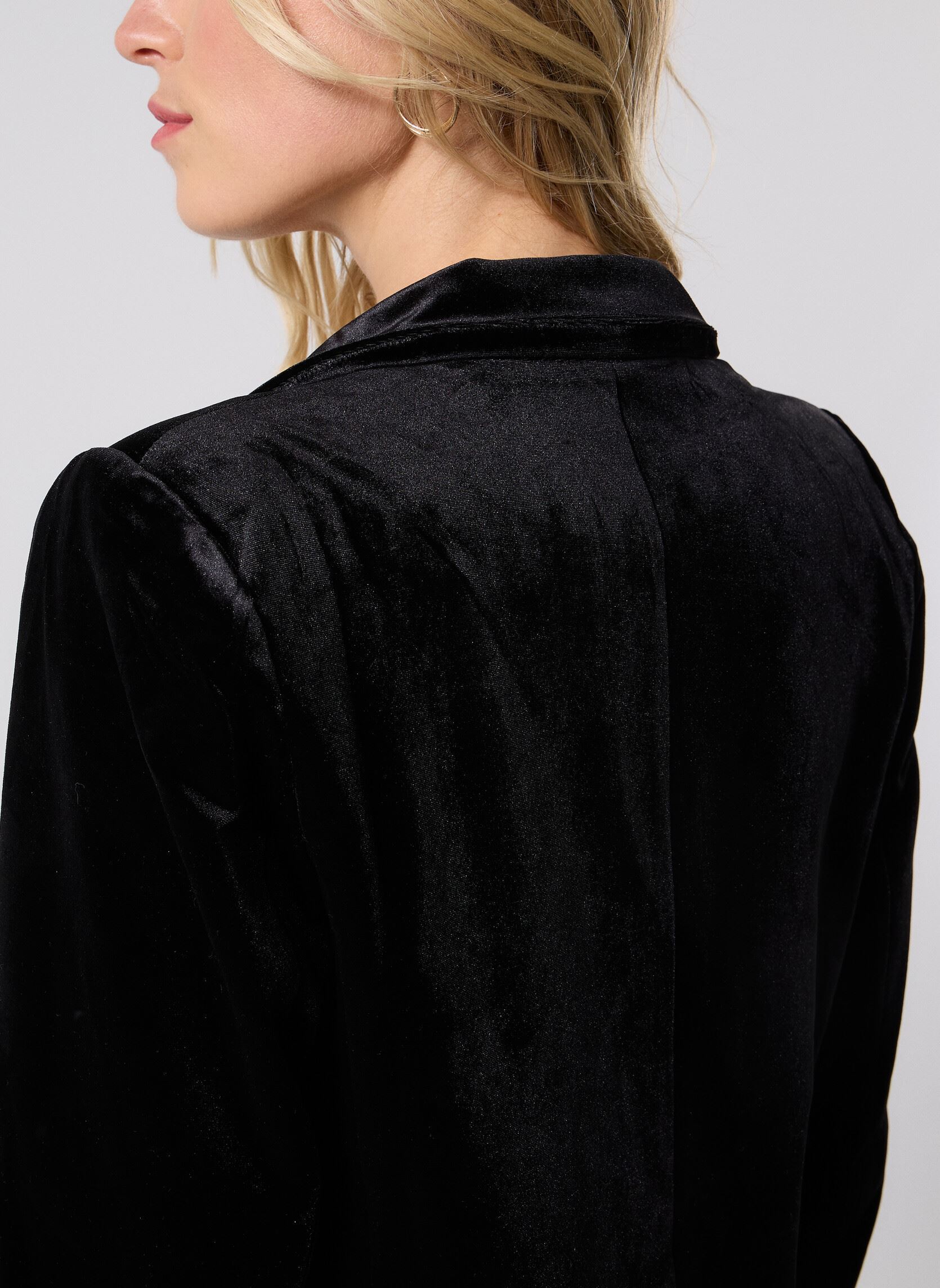 Blazer Tofu dames zwart Grace & Mila Blazer Tofu dames zwart NOIR