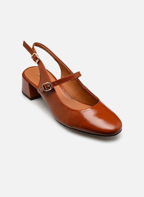 Georgia Rose Soft Pumps mit Riemchen Woprah damen braun