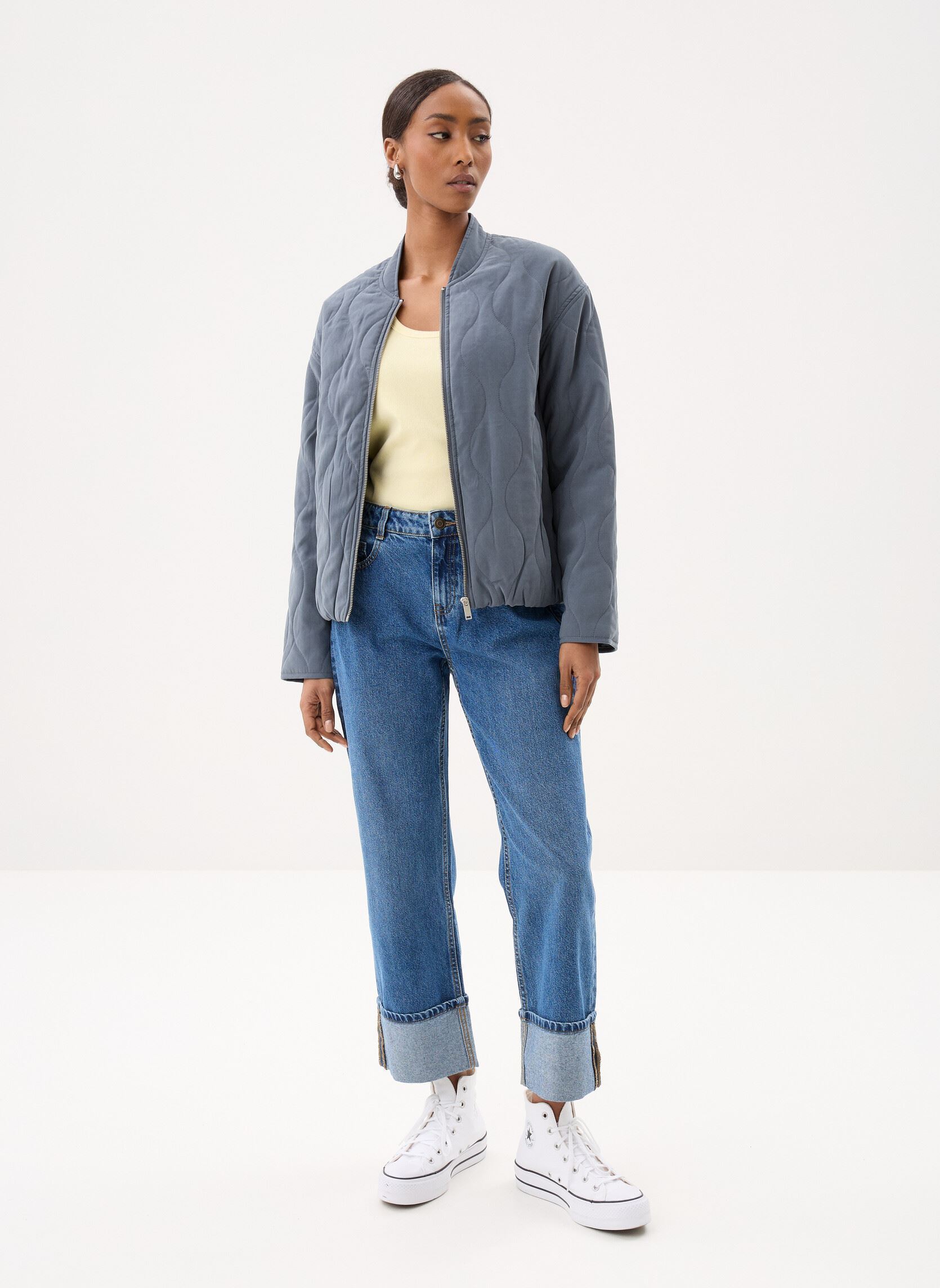 Wijde jeans / Flared Jeans PROMESSE dames blauw MADE BY Wijde jeans / Flared Jeans PROMESSE dames blauw DENIM STONE