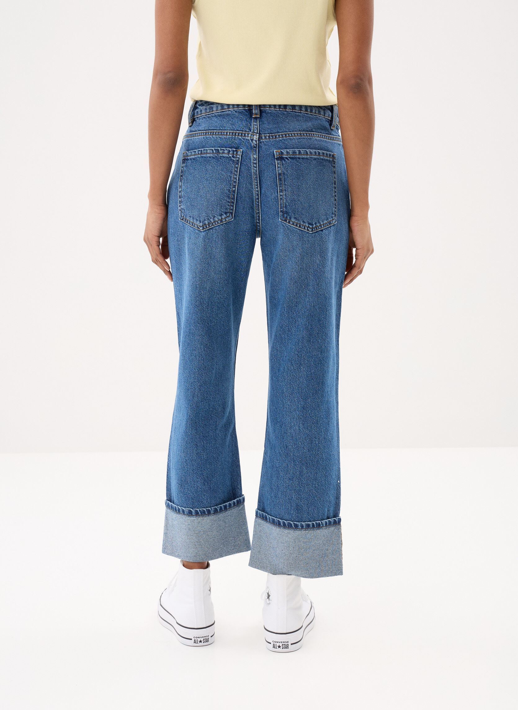 Wijde jeans / Flared Jeans PROMESSE dames blauw MADE BY Wijde jeans / Flared Jeans PROMESSE dames blauw DENIM STONE