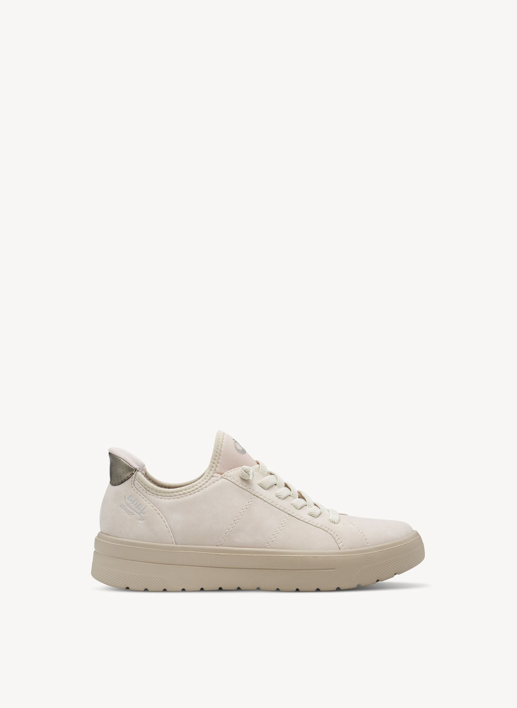 Jana Baskets Step In Femme Confort Large Vegan - Chaussures Décontractées Confortables Et Tendance
