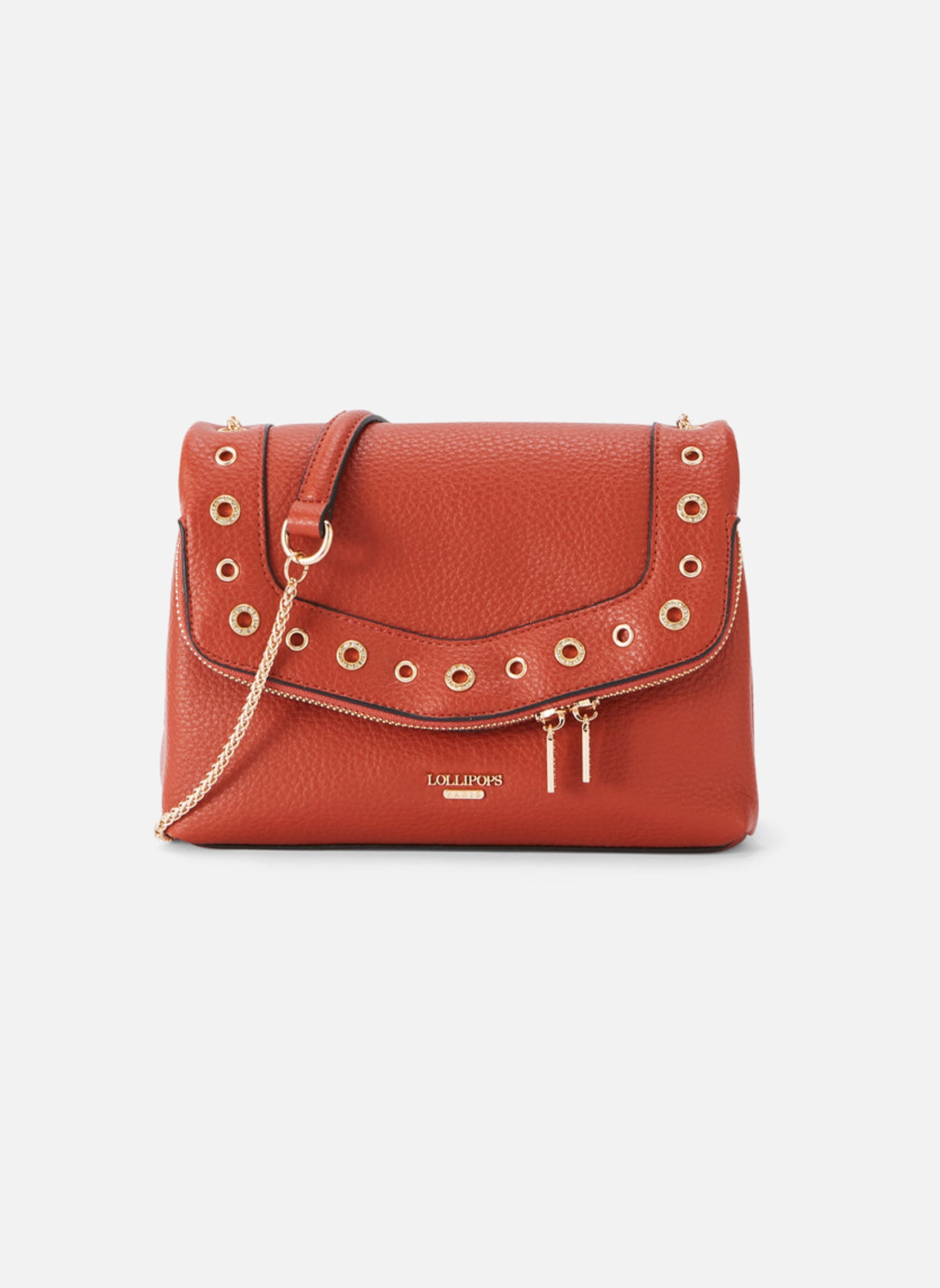 Sac Bandoulière Cole Haan Zoe En Cuir Brique - Neuf Avec étiquettes