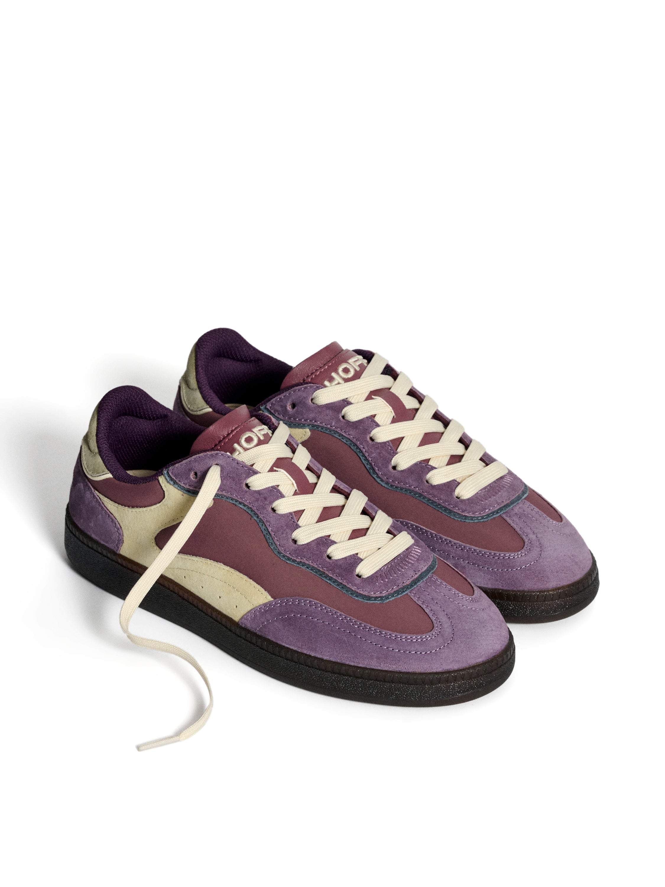 Baskets Mode HOFF Gulfport Femme - Noir Violet, Taille 37 EU, Neuves Avec Boîte