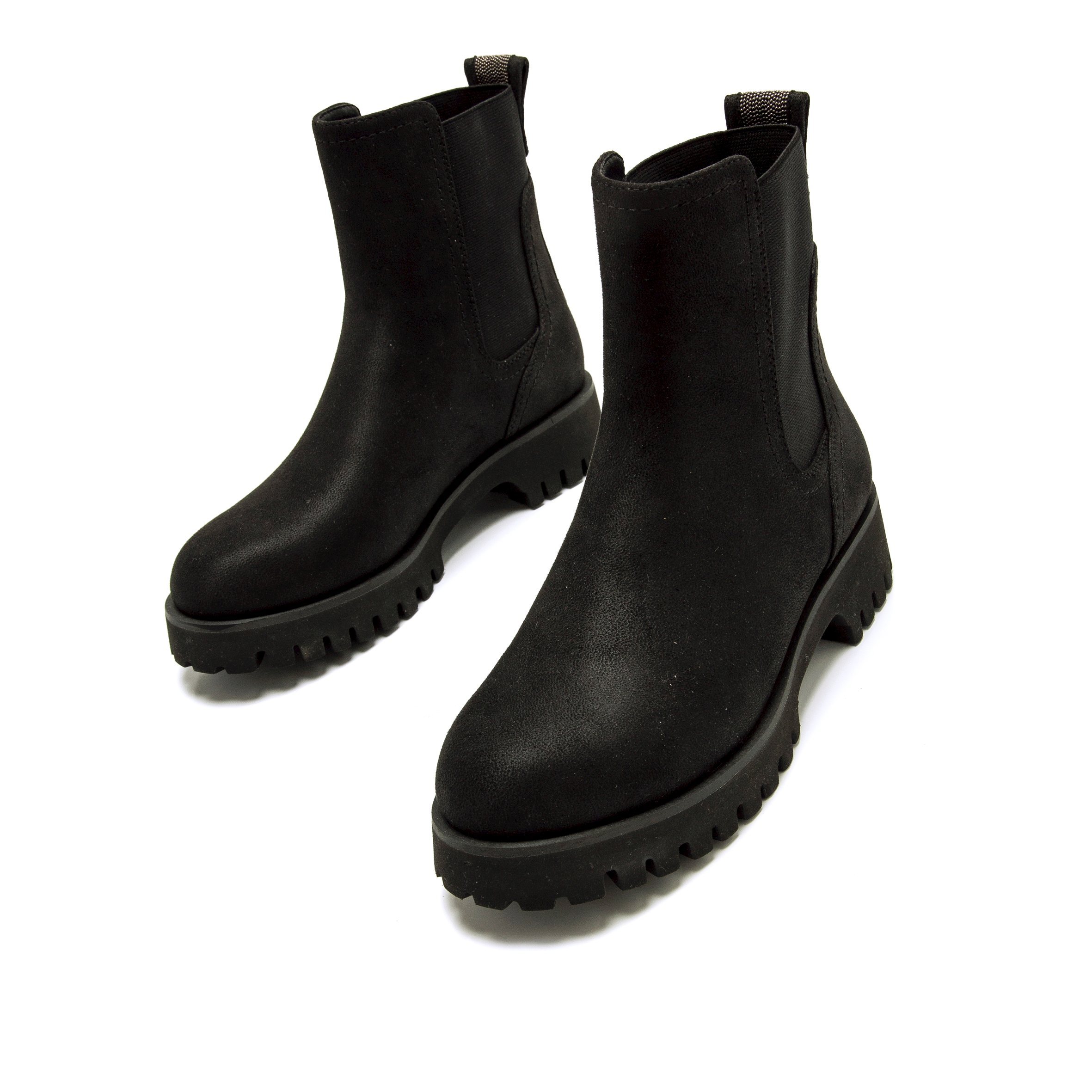 MTNG Bottines Plates Femme Bottines Plates PERSEA 59349 Femme | Bottines Plates décontracté | Fermeture avec Fermeture éclair | 58342 | Gris