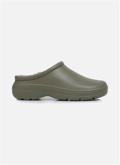 Isotoner Mules Sabots de jardin Femme fourrés Kaki femme vert