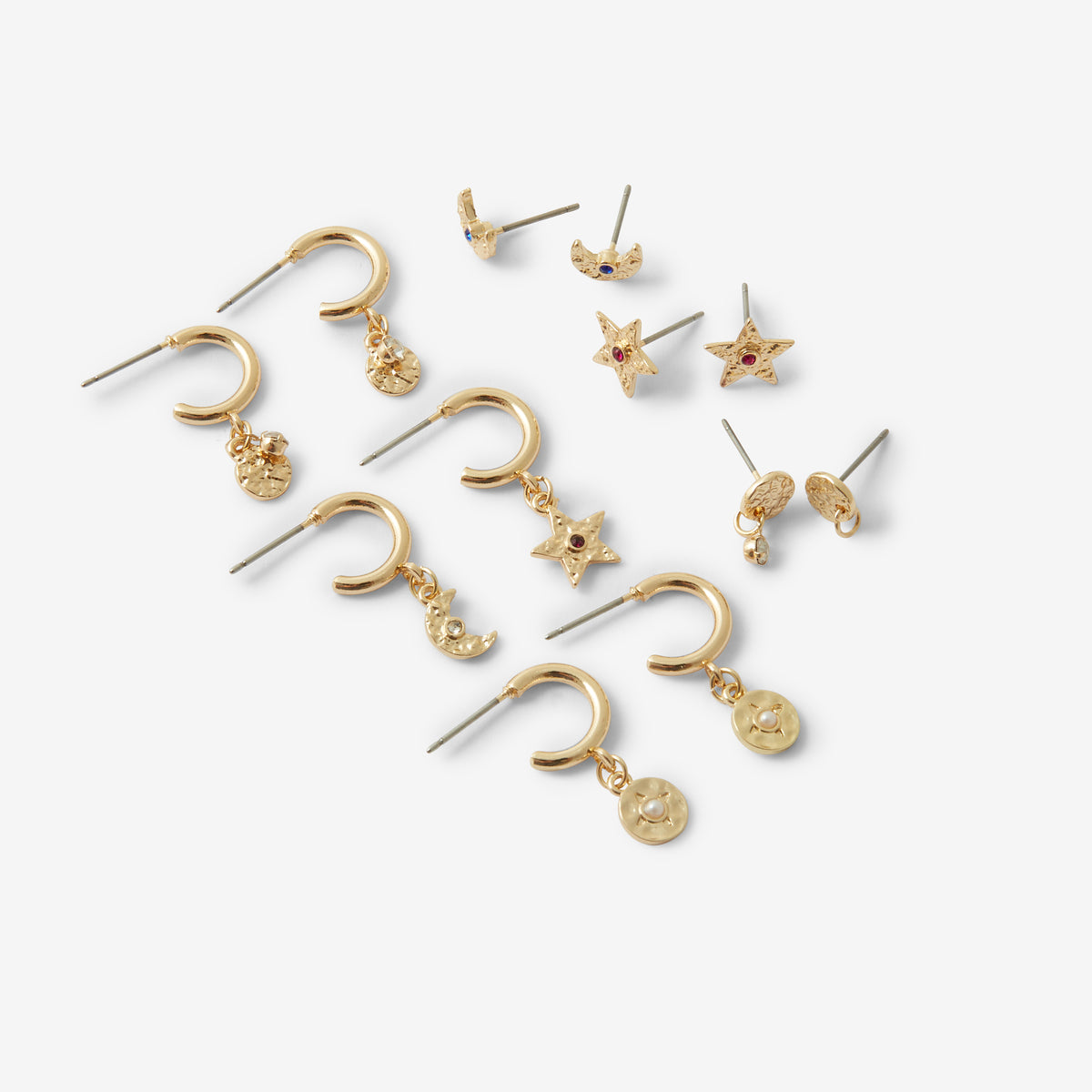 Ancienne Paire De Boucles D'oreilles Fantaisie