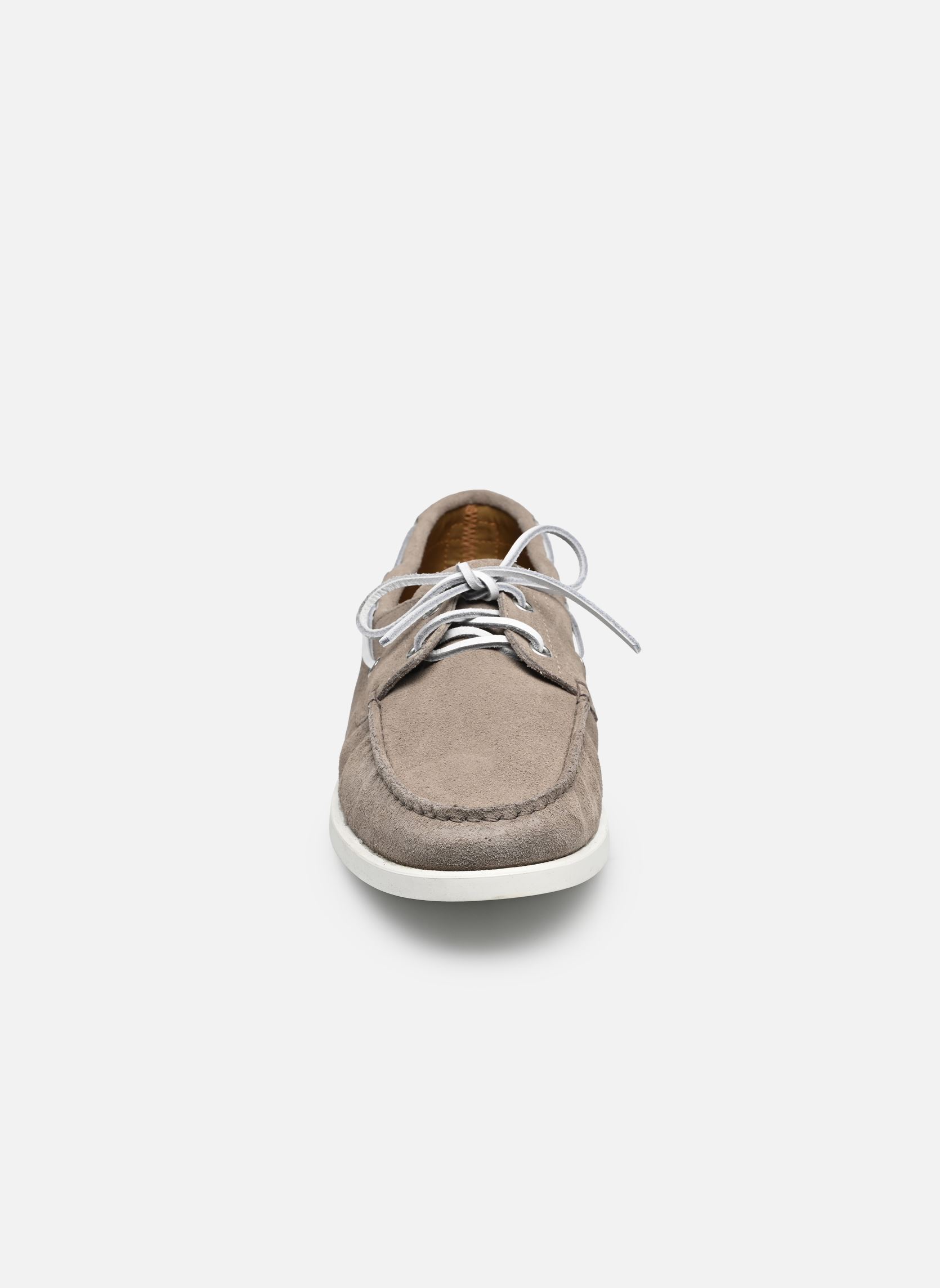 Chaussures bateaux MEBIN homme beige Marvin&Co Chaussures bateaux MEBIN homme beige Gris Taupe