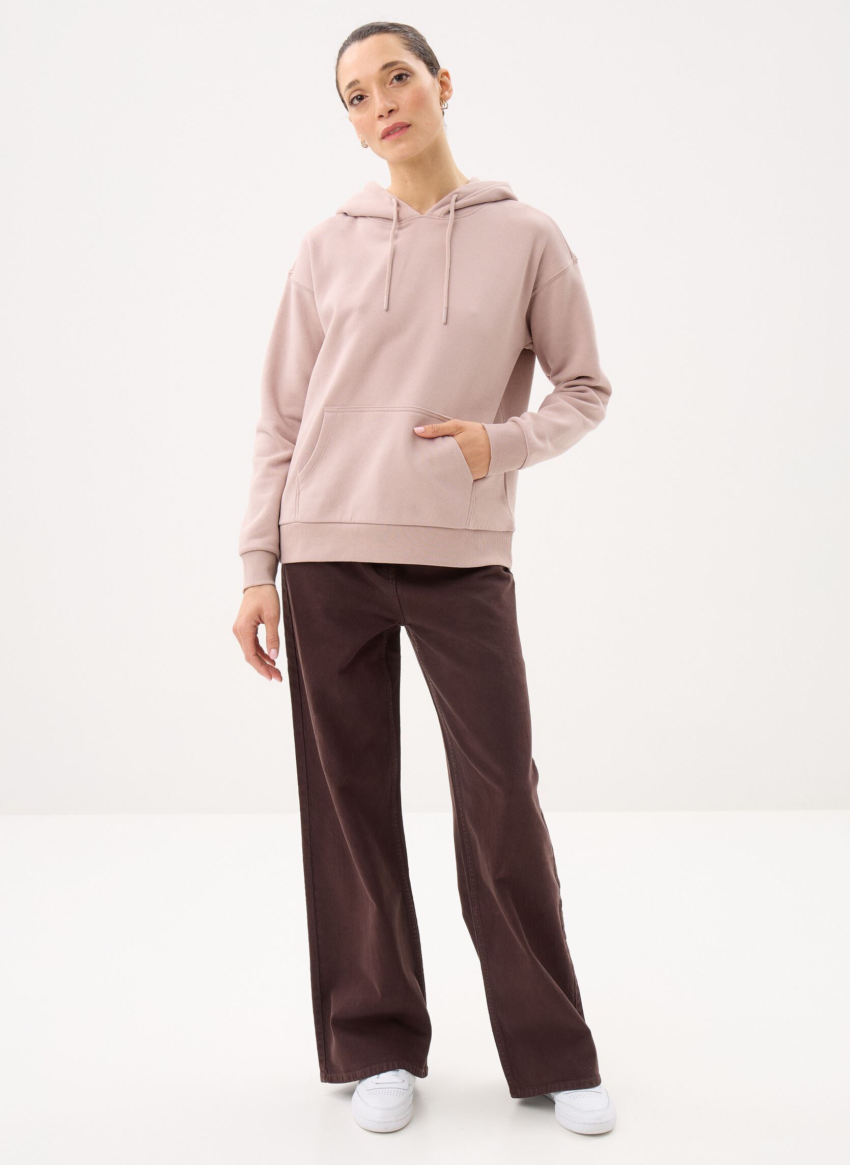 Wijde jeans / Flared Jeans PWIDY dames bruin MADE BY Wijde jeans / Flared Jeans PWIDY dames bruin COFFEE BEAN