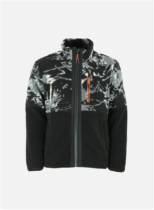 Peak Mountain Vestes polaires Blouson polaire homme CEFRAN NOIR GRIS homme noir