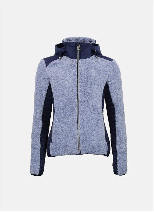 Peak Mountain Vestes polaires Blouson polaire femme AMARANT BLEU NUIT femme bleu