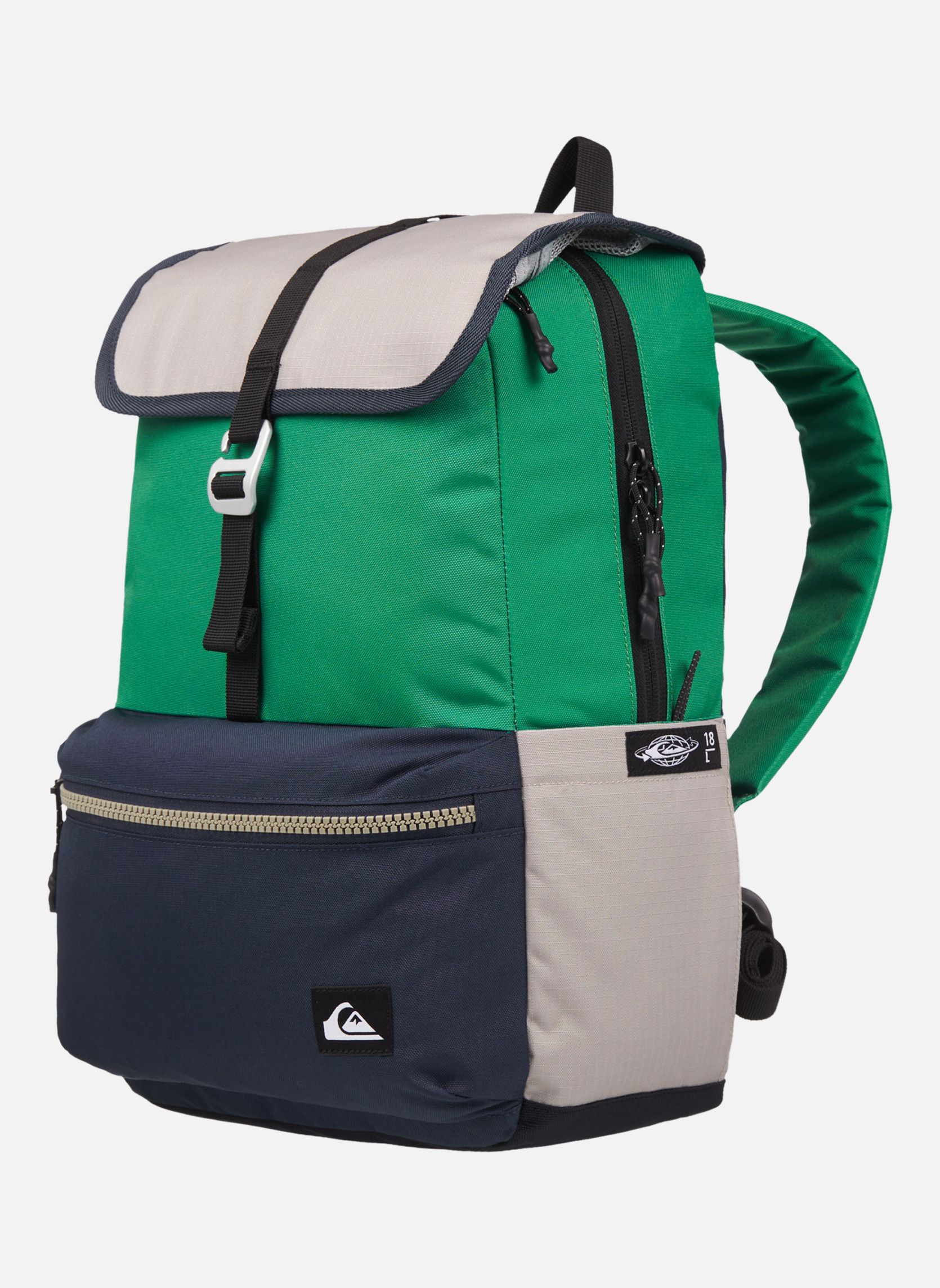Sacs à dos Sand Chips homme vert Quiksilver Sacs à dos Sand Chips homme vert Vert