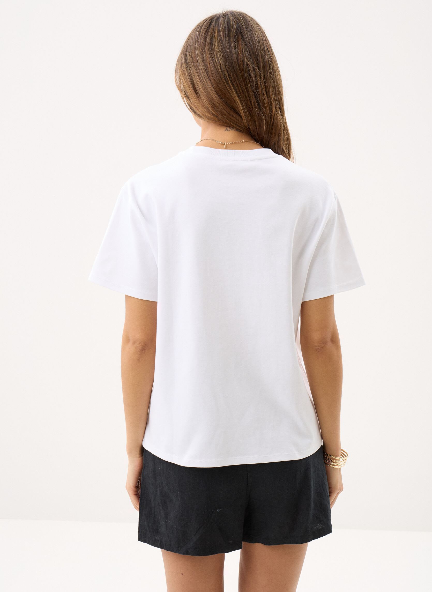 Kurzarm-T-Shirts THELMA damen weiß Georgia Rose Kurzarm-T-Shirts THELMA damen weiß ART_LOBSTER_BLANC