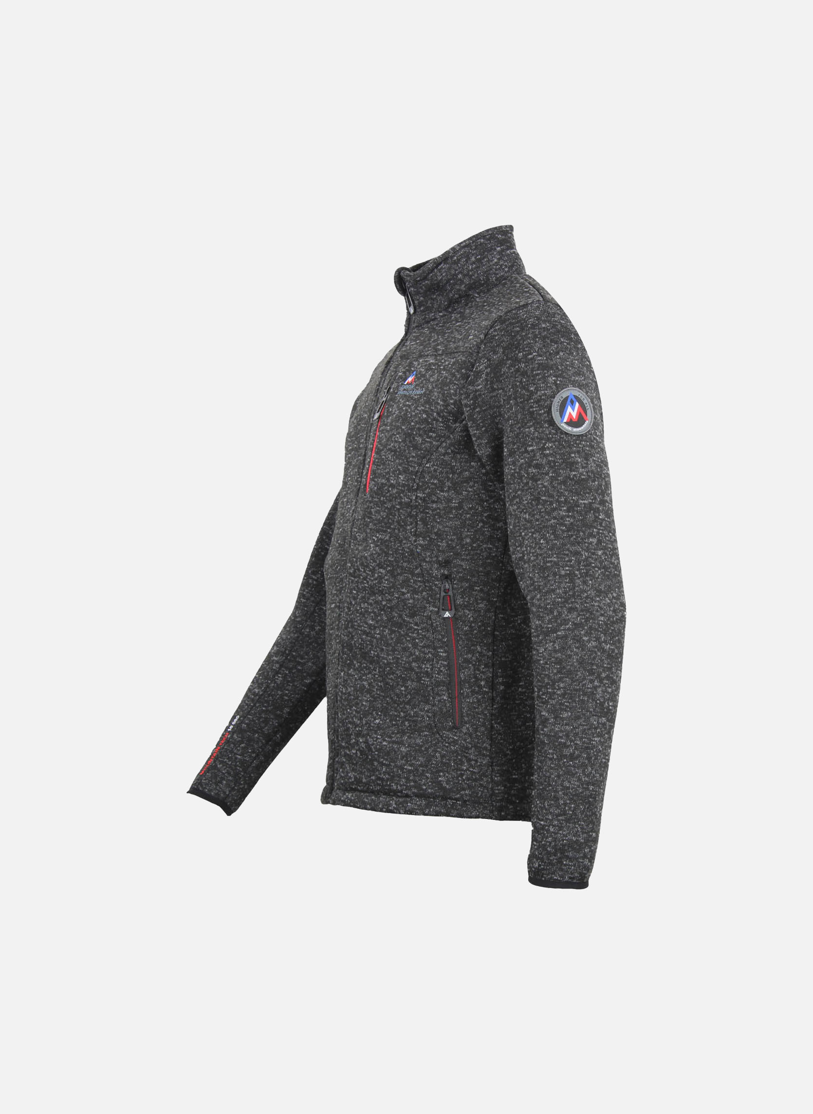 Vestes polaires Blouson polaire CEMO NOIR homme noir Peak Mountain Vestes polaires Blouson polaire CEMO NOIR homme noir Noir