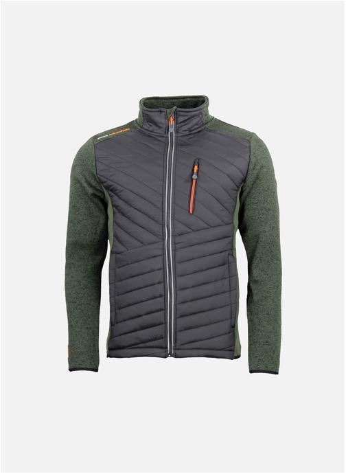 Peak Mountain Vestes polaires Blouson polaire CHACHA KAKI homme vert