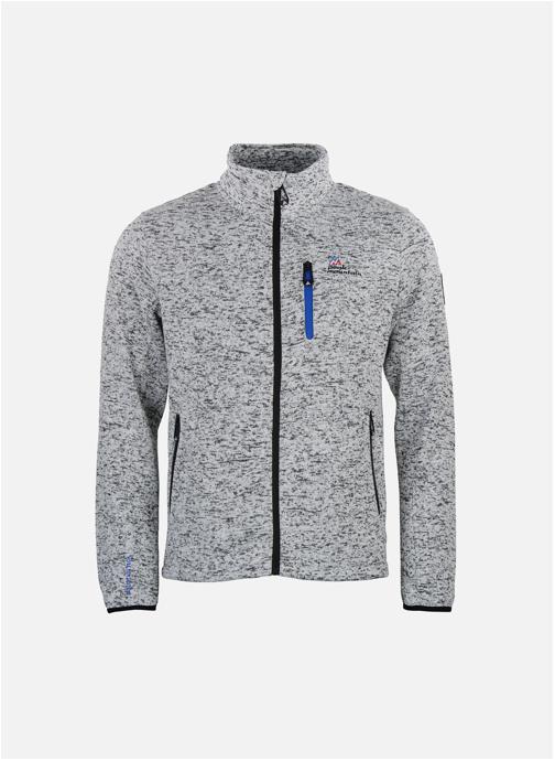 Peak Mountain Vestes polaires Blouson polaire CEMO GRIS homme gris