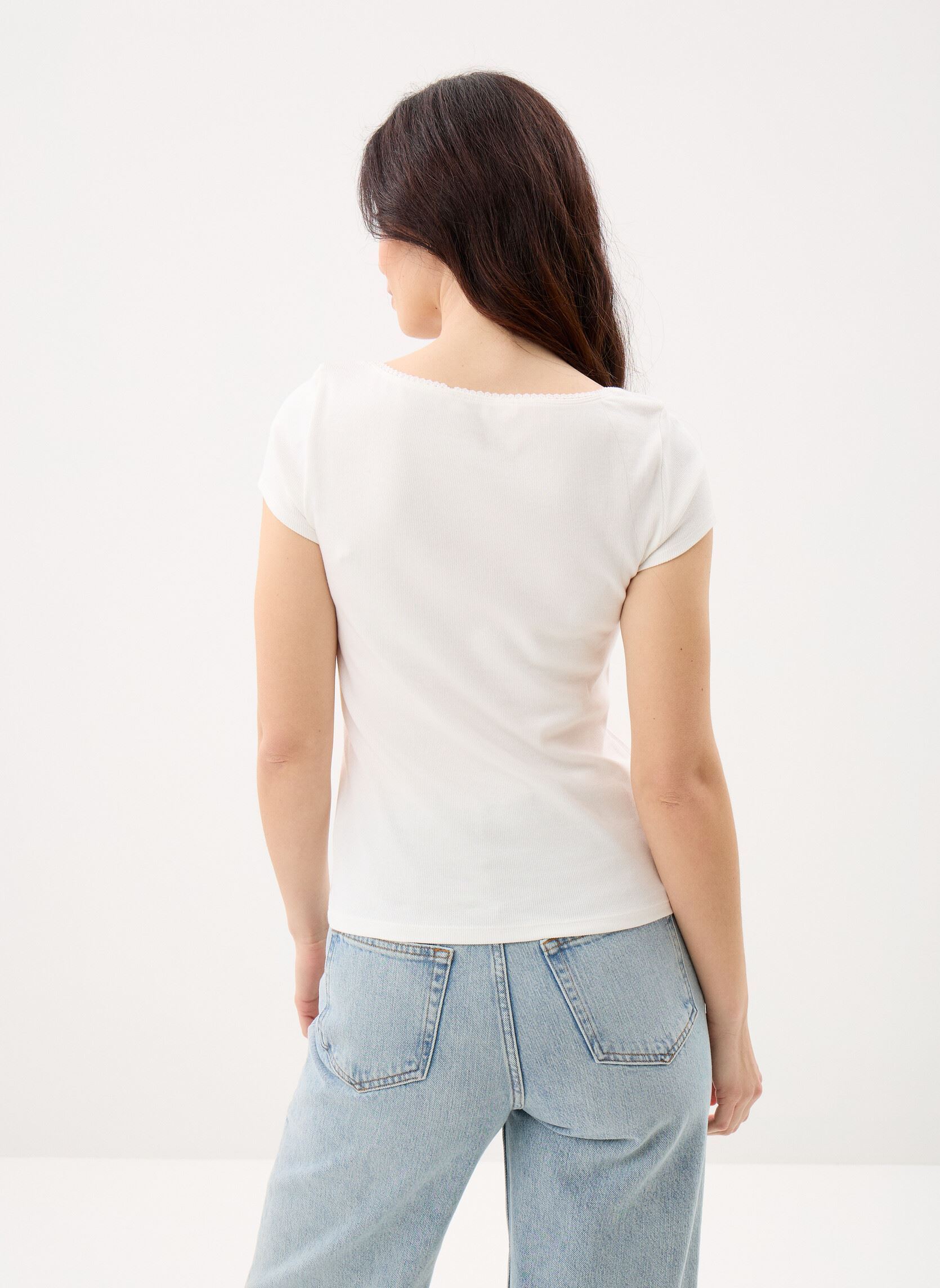 Tee-shirts manches courtes THAIS femme beige MADE BY Tee-shirts manches courtes THAIS femme beige Cloud Dancer