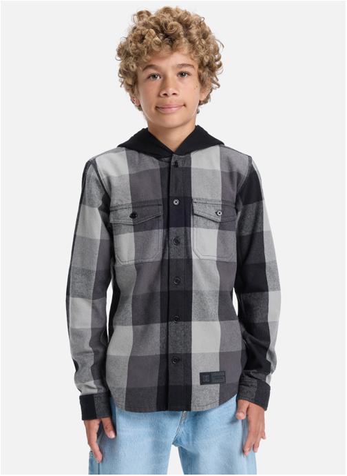 DC Shoes Chemises Ruckus Hooded garçon noir