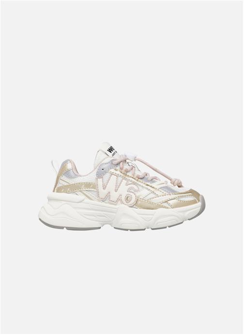 W6YZ Baskets basses Sneakers LUCKY-J. Kaki- garçon blanc