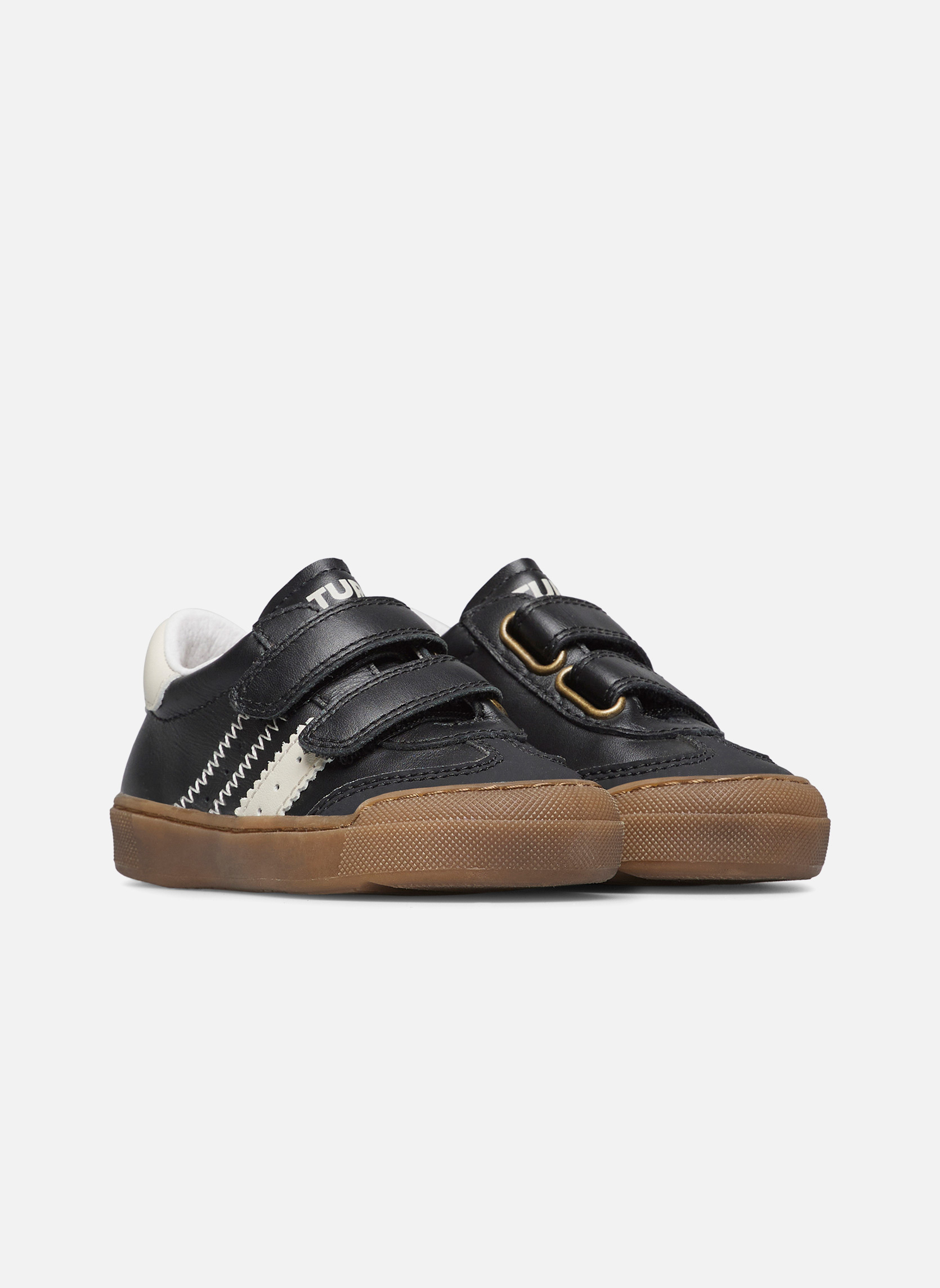 Baskets basses Sneakers RIBY VL. Blanc-Noir garçon blanc Naturino Baskets basses Sneakers RIBY VL. Blanc-Noir garçon blanc Blanc & noir