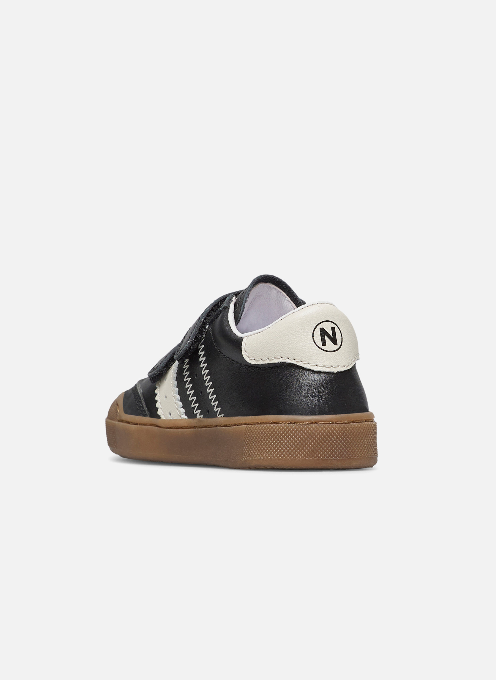 Baskets basses Sneakers RIBY VL. Blanc-Noir garçon blanc Naturino Baskets basses Sneakers RIBY VL. Blanc-Noir garçon blanc Blanc & noir