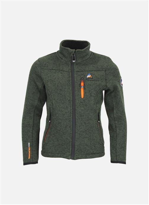 Peak Mountain Vestes polaires Blouson polaire ECEMO KAKI garçon vert