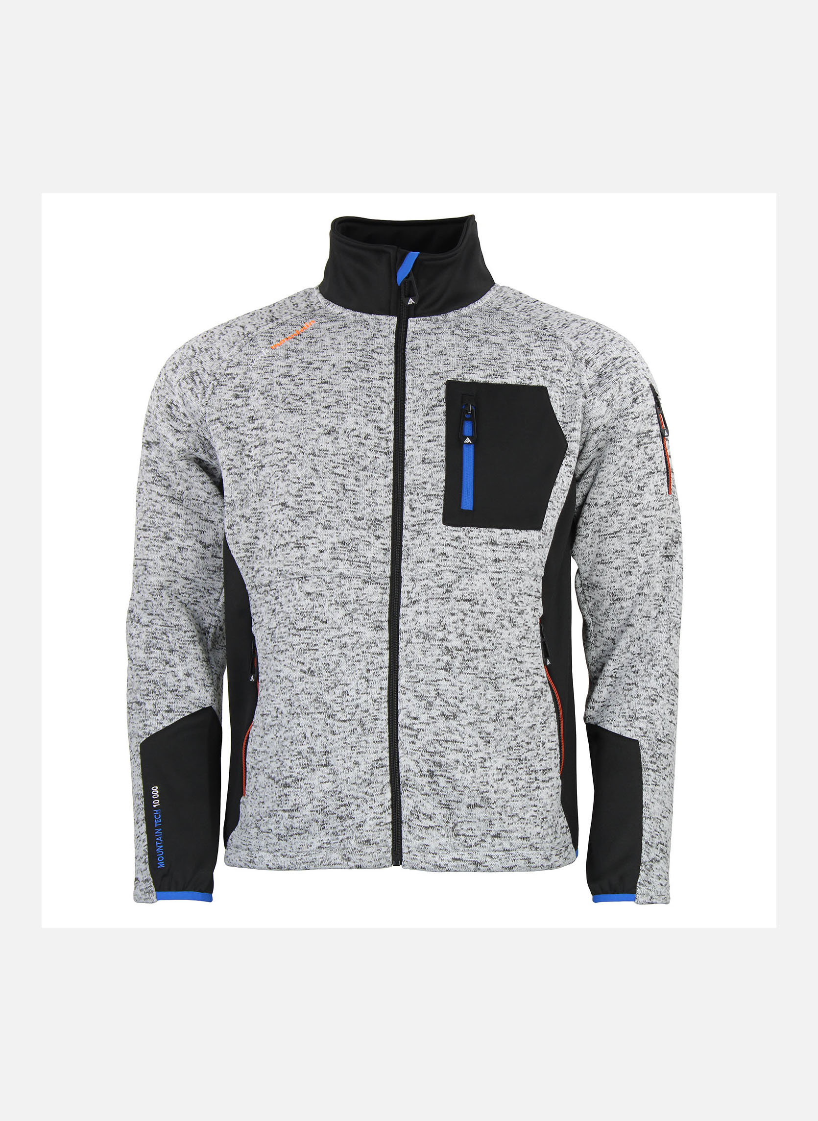 Vestes polaires Blouson polaire CLUB GRIS homme gris Peak Mountain Vestes polaires Blouson polaire CLUB GRIS homme gris Gris