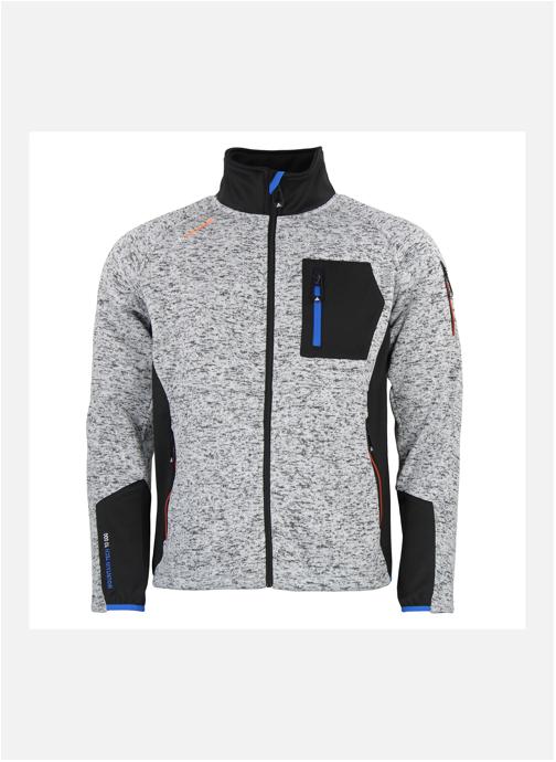 Peak Mountain Vestes polaires Blouson polaire CLUB GRIS homme gris