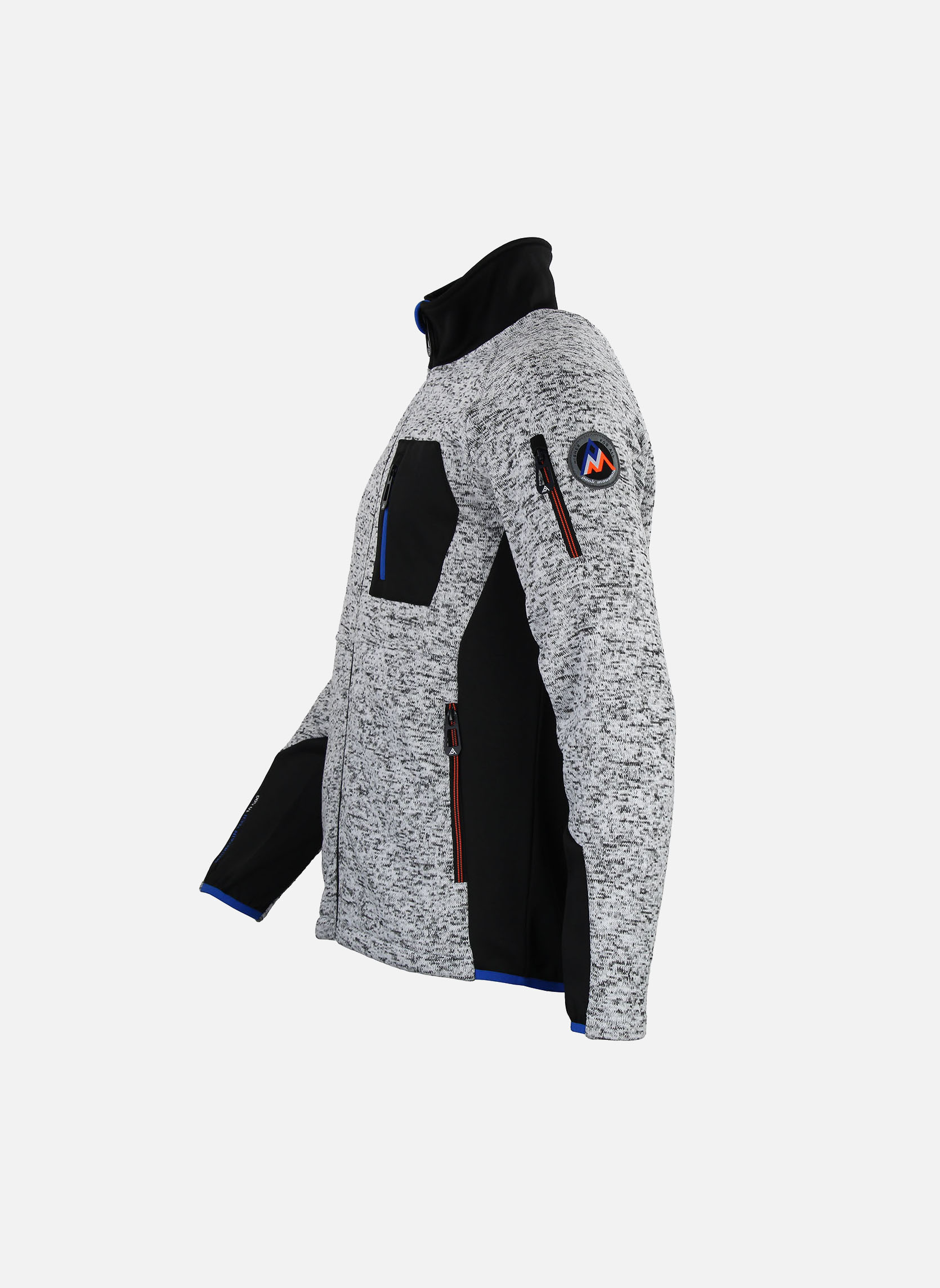 Vestes polaires Blouson polaire CLUB GRIS homme gris Peak Mountain Vestes polaires Blouson polaire CLUB GRIS homme gris Gris