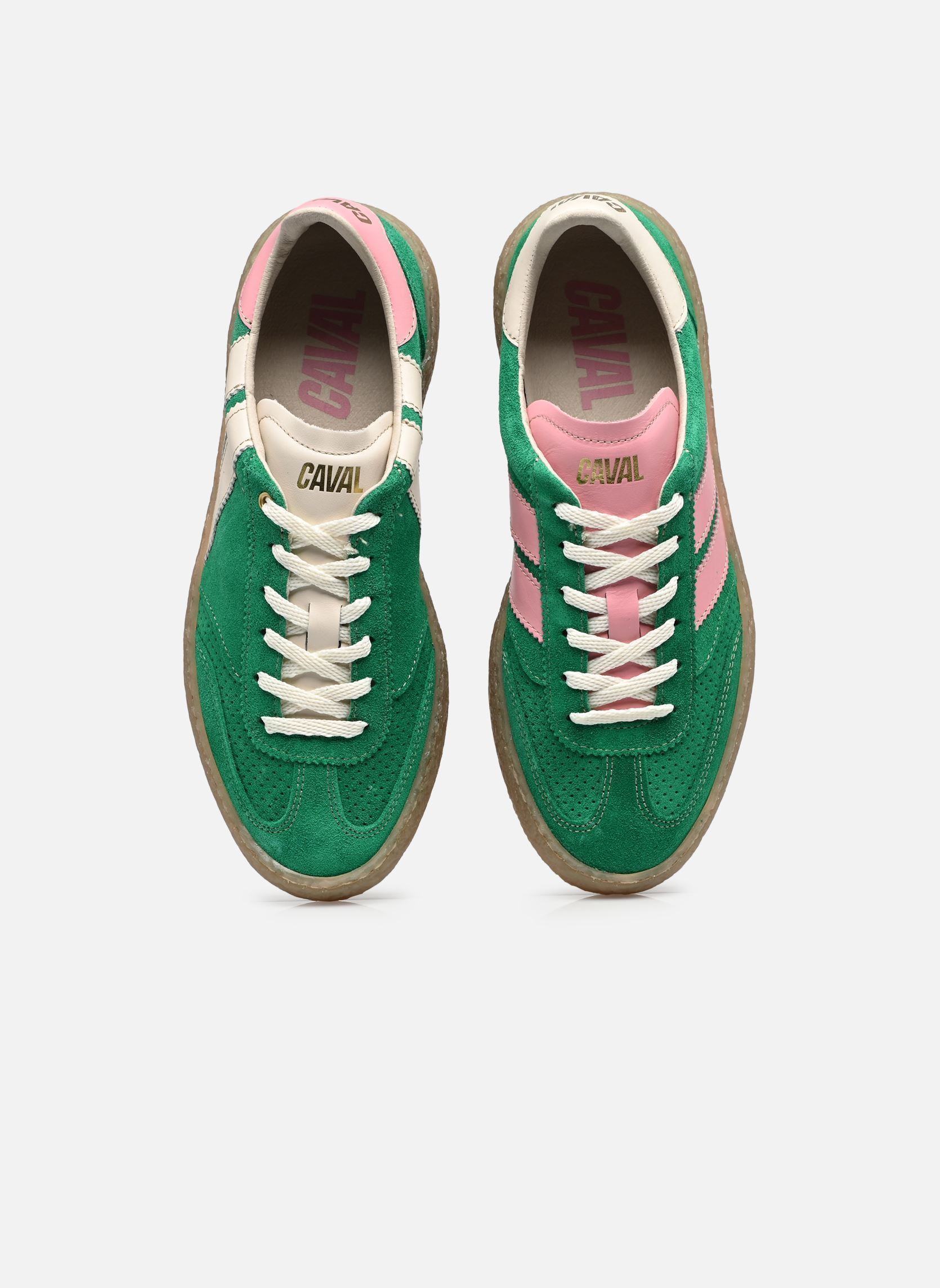 Baskets HIGH PULSE femme vert Caval Baskets HIGH PULSE femme vert PINE BLOOM