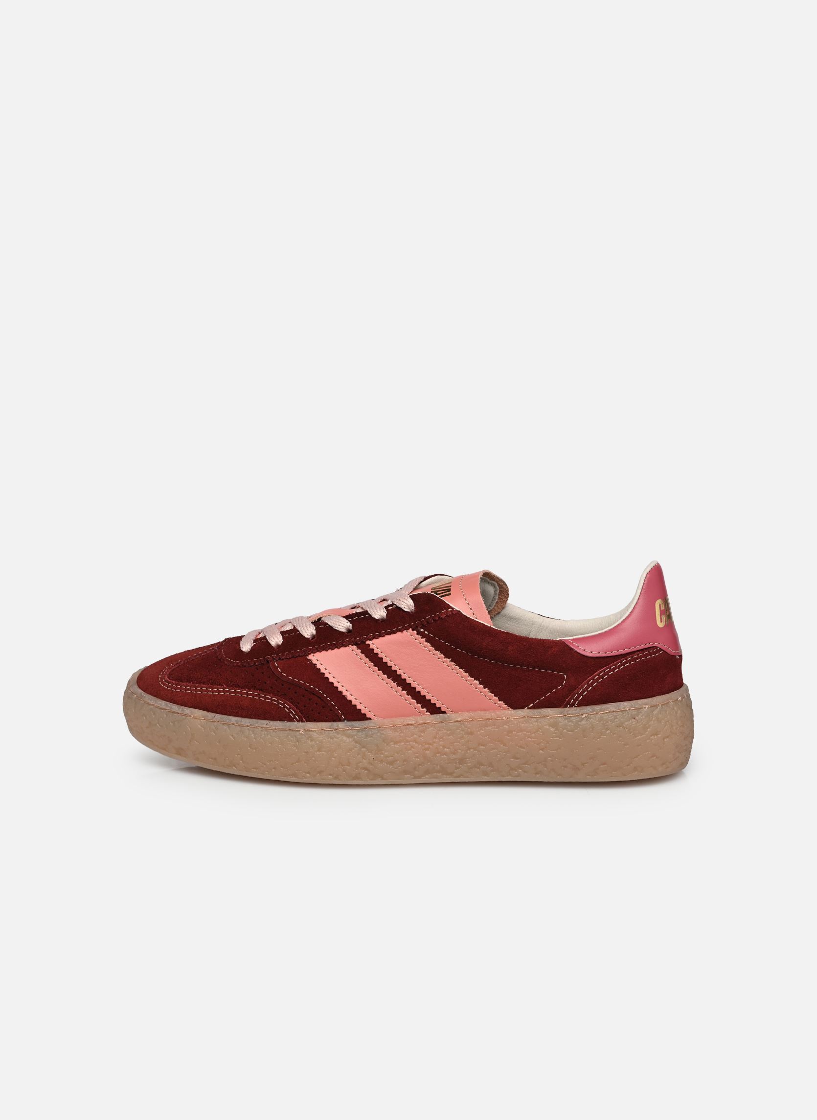 Baskets HIGH PULSE femme bordeaux Caval Baskets HIGH PULSE femme bordeaux CHEEKY PEONY
