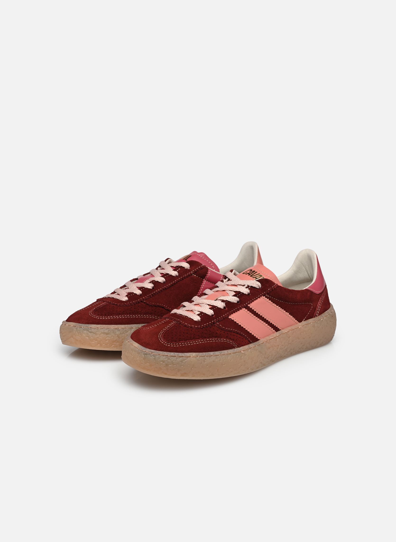 Baskets HIGH PULSE femme bordeaux Caval Baskets HIGH PULSE femme bordeaux CHEEKY PEONY