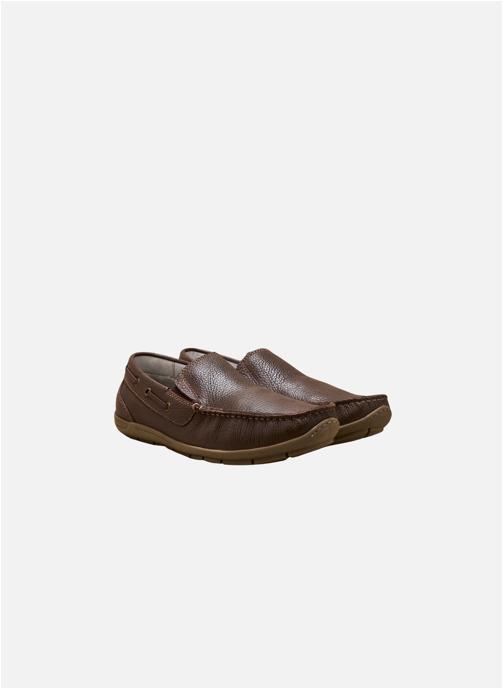 Pediconfort Chaussures bateaux MOCASSINS homme marron