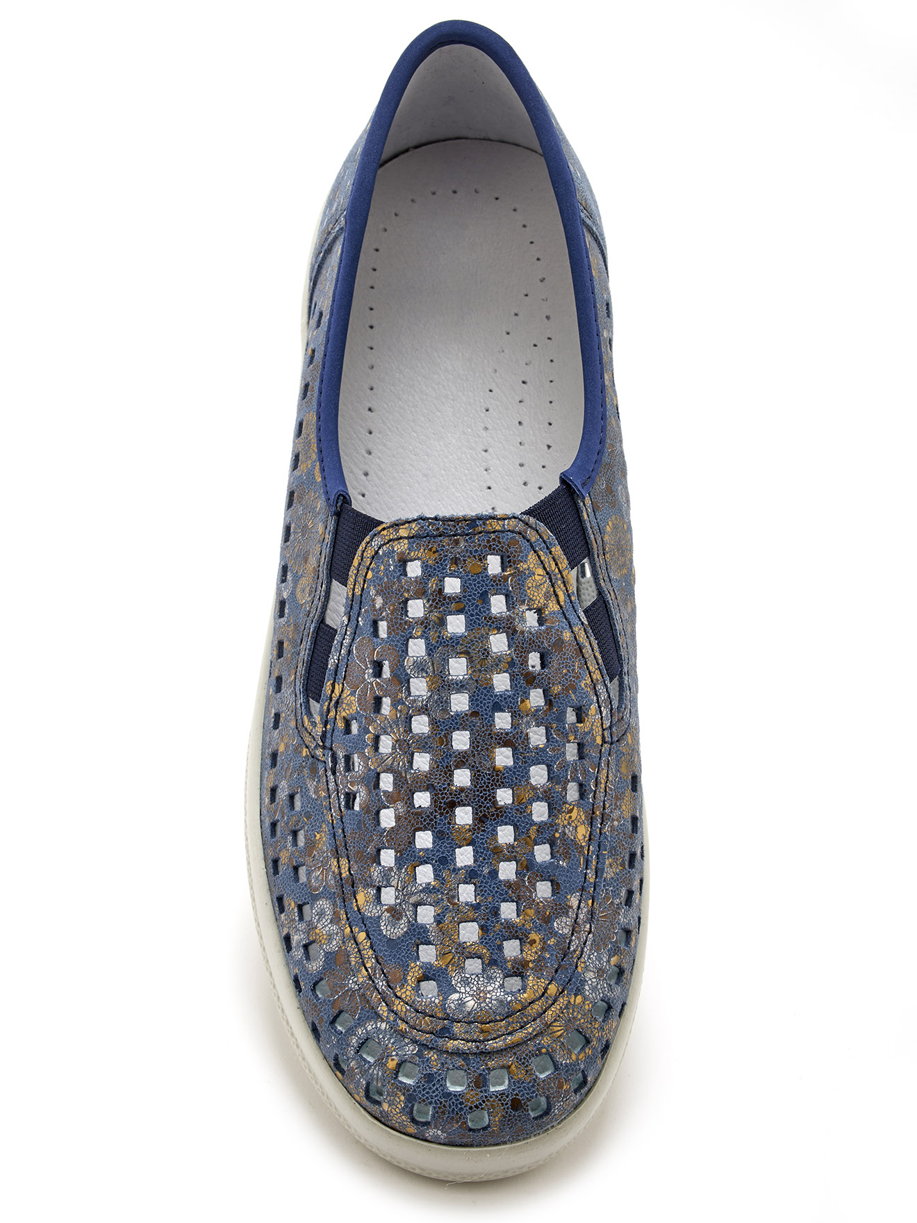 Mocassins MOCASSINS femme bleu Pediconfort Mocassins MOCASSINS femme bleu Bleu