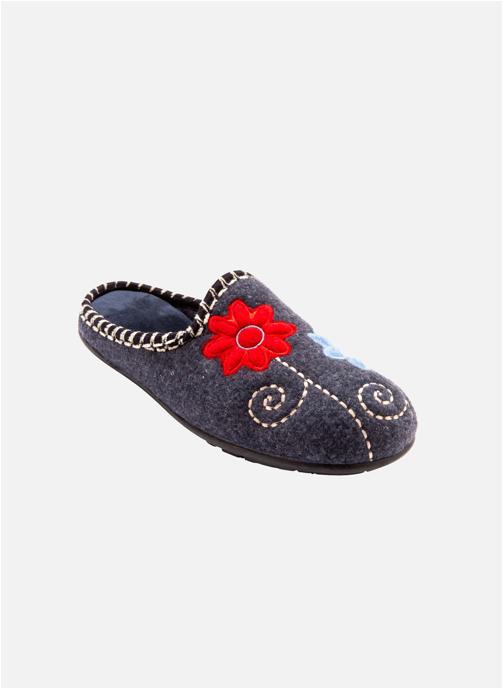 Pediconfort Chaussons PANTOUFLES femme bleu