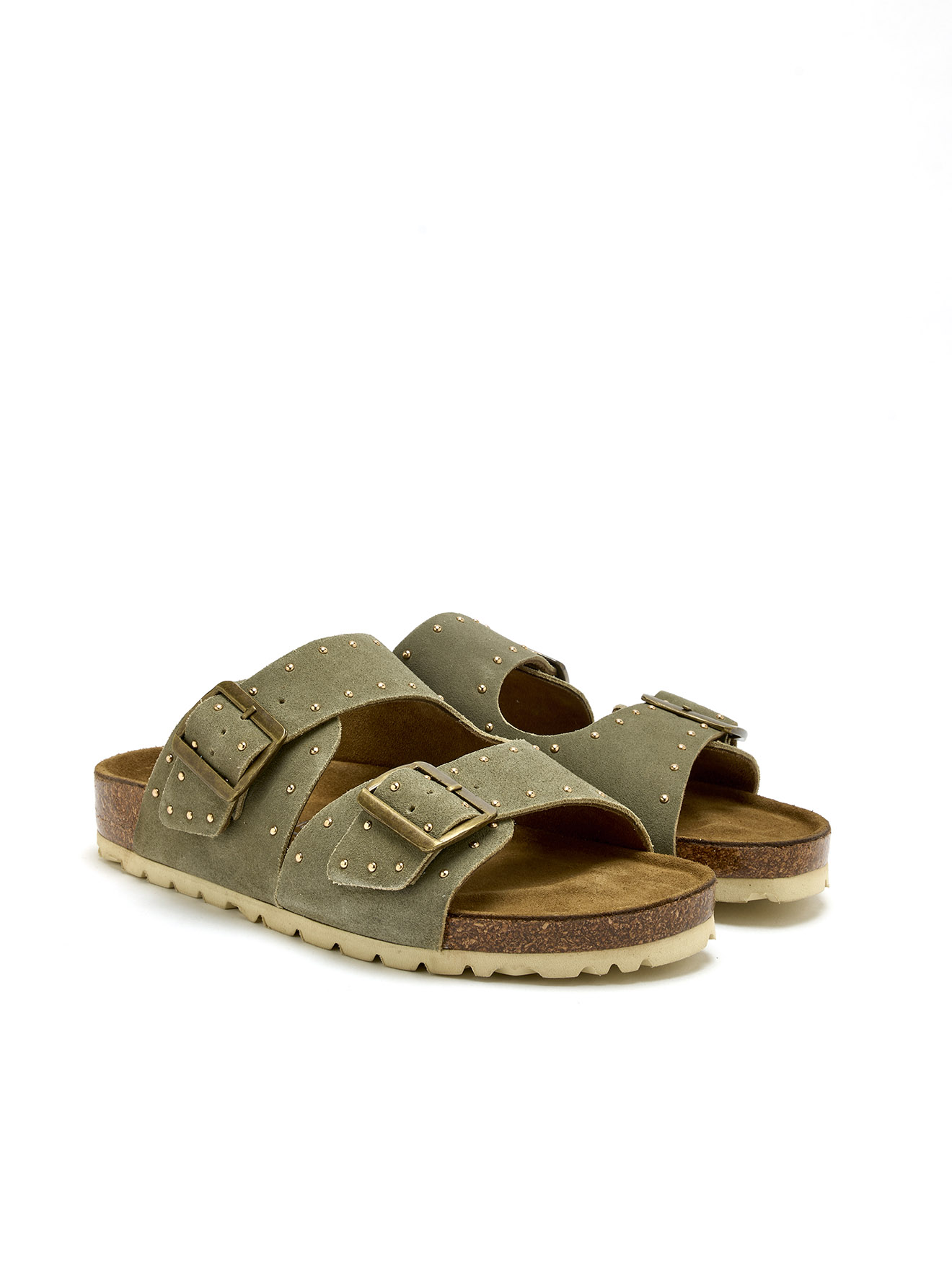 Mules MULES femme vert Pediconfort Mules MULES femme vert Kaki