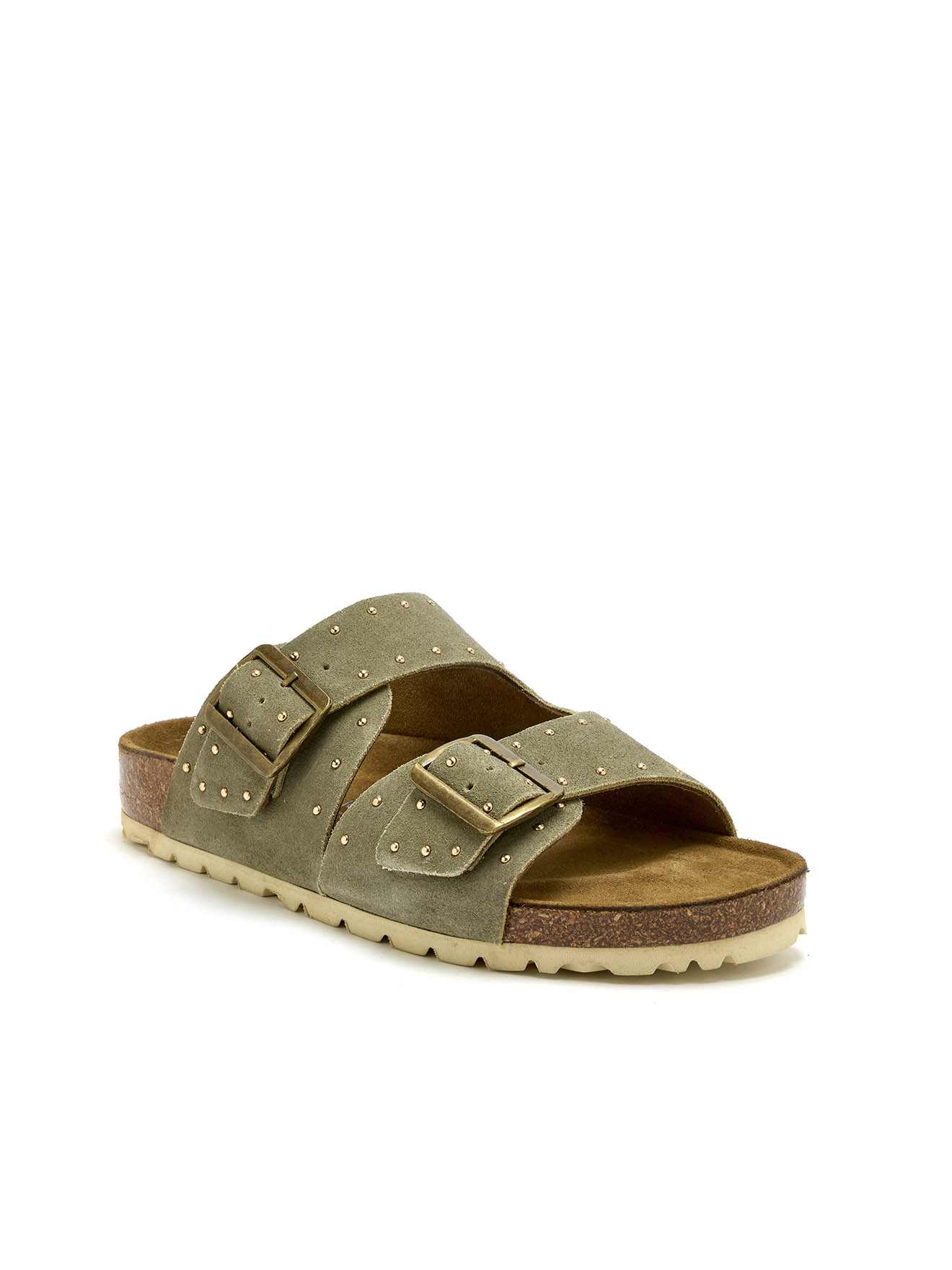 Mules MULES femme vert Pediconfort Mules MULES femme vert Kaki